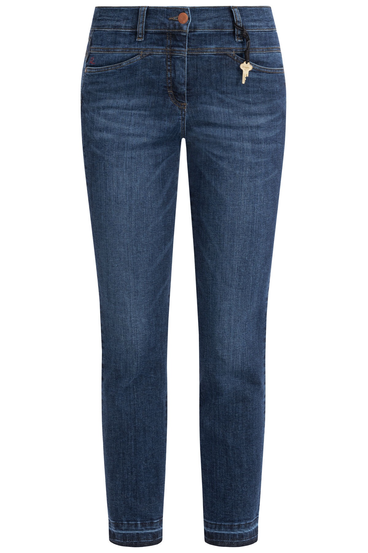 Recover Pants Slim-fit-Jeans »Wiebke«, mit Stickerei auf den Gesäßtaschen