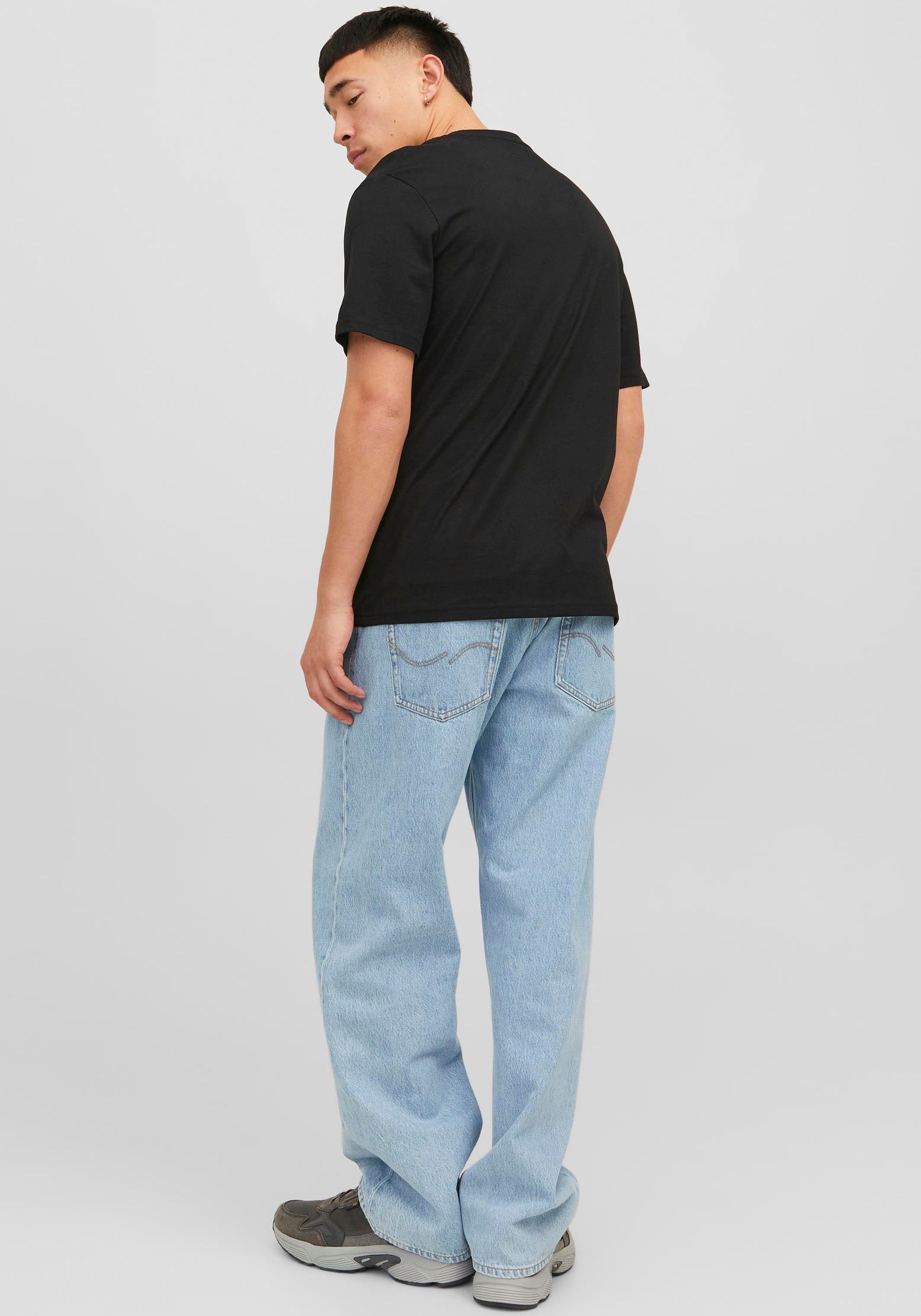 Jack & Jones Rundhalsshirt »JORVESTERBRO TEE SS CREW NECK NOOS«