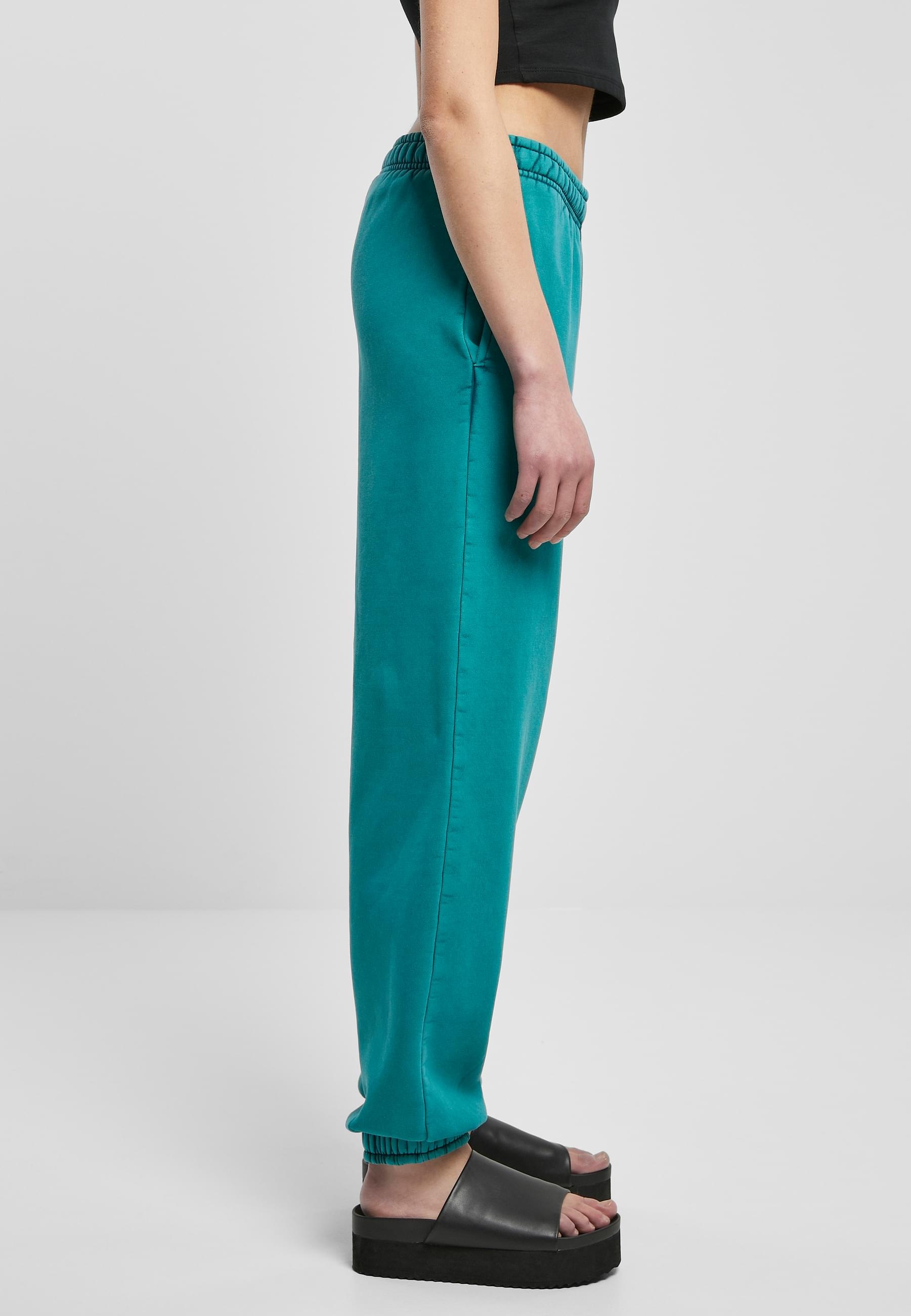 URBAN CLASSICS Jogginghose »Urban Classics Damen Ladies High Waist Stone Washed Sweat Pants«, (1 tlg.)