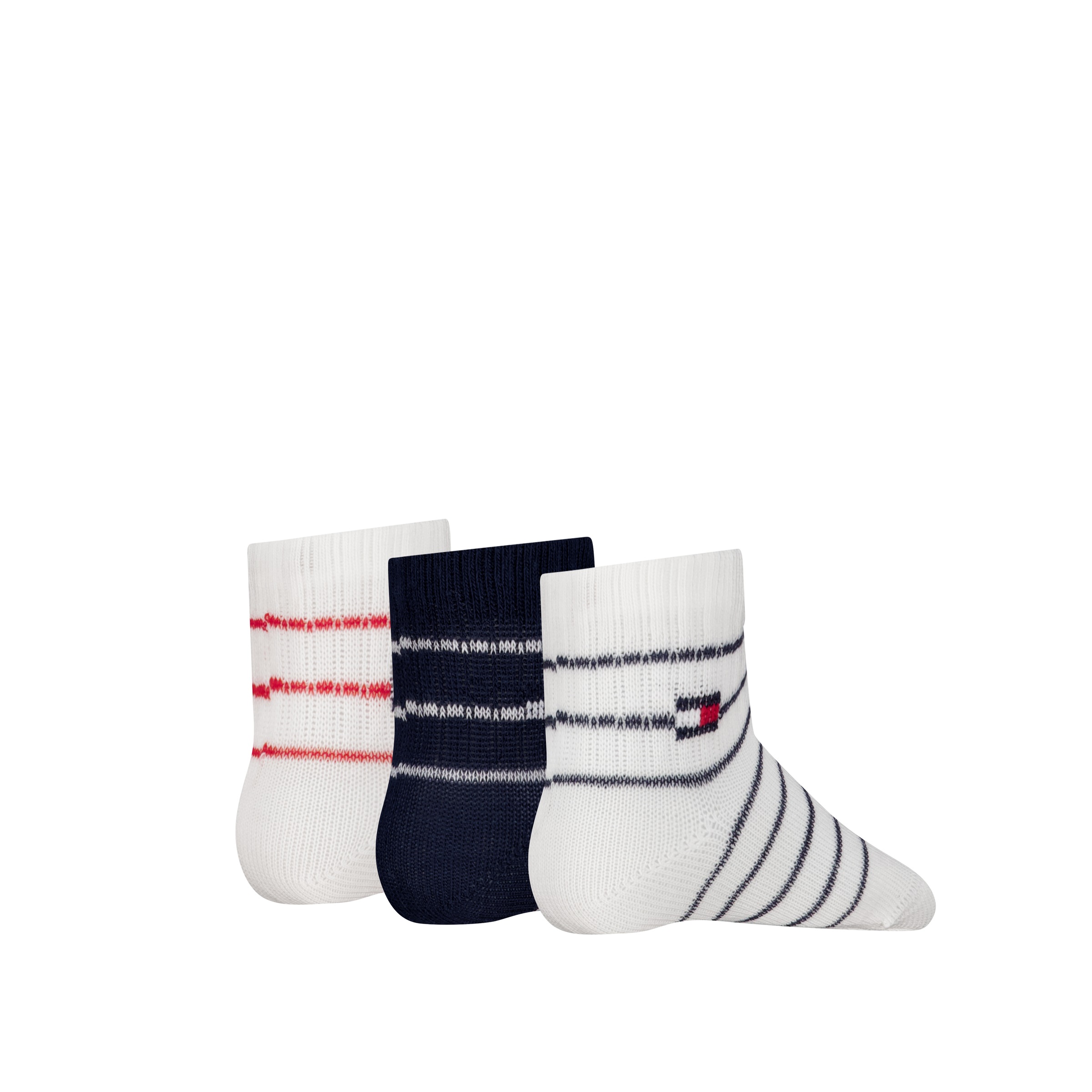 Tommy Hilfiger Socken »TH BABY SOCK 3P GIFTBOX BRETON« 3 Paar, 