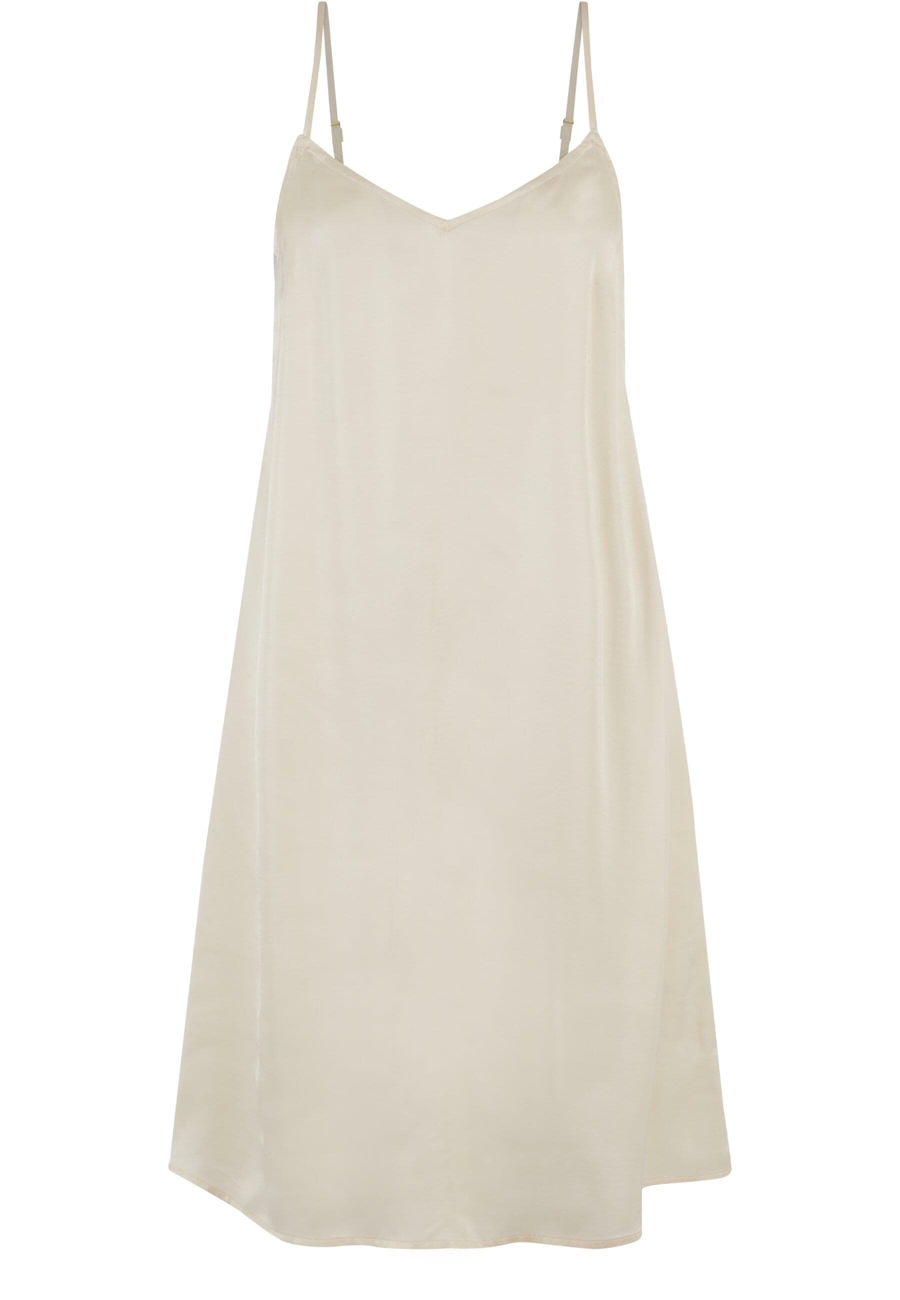 URBAN CLASSICS Shirtkleid "Urban Classics Damen Ladies Viscose Satin Slip D günstig online kaufen