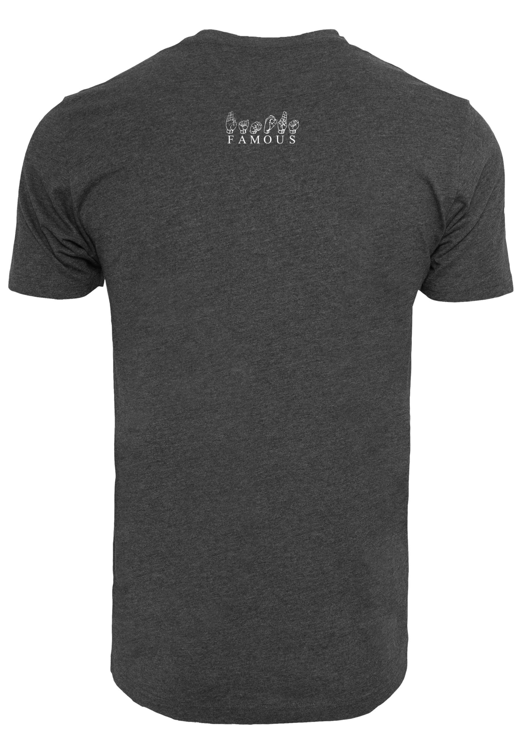 MisterTee T-Shirt »MisterTee Herren FMS Sign Tee«, (1 tlg.)