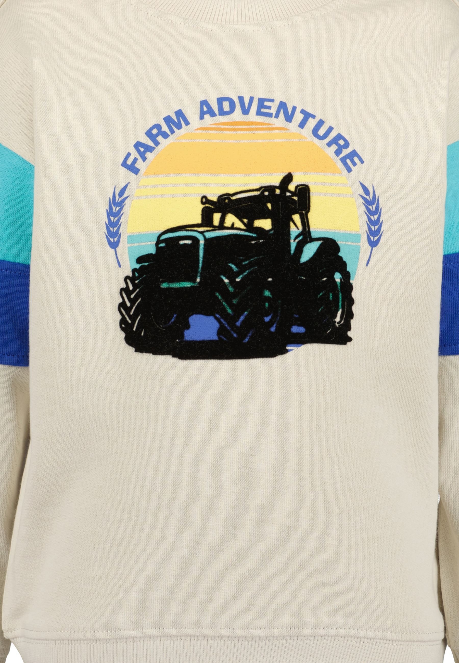 Thumbnail - Blue Seven Sweater "Blue Seven Jungen Sweatshirt mit Traktor"