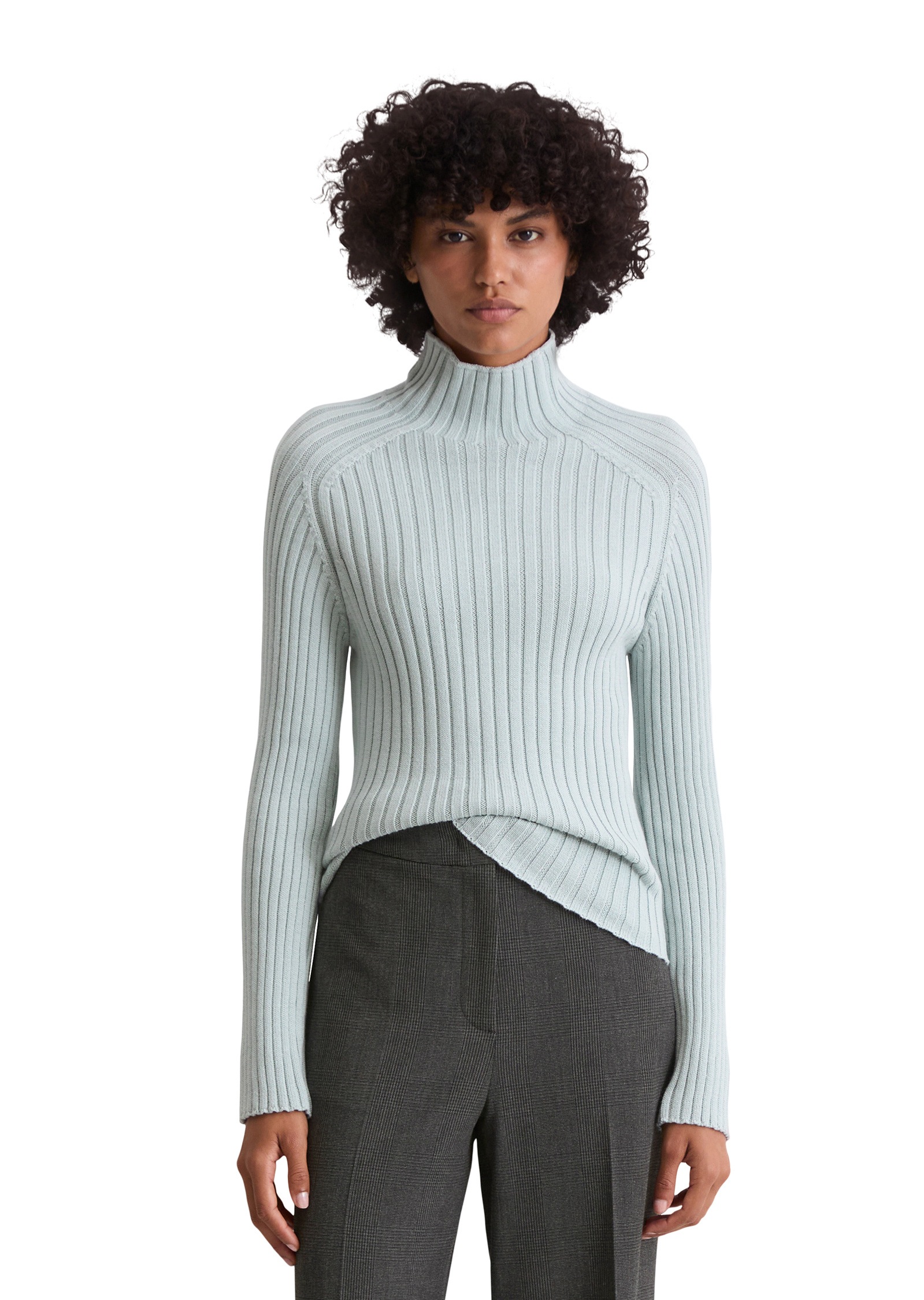 Marc OPolo Stehkragenpullover "aus Heavy Weight Cotton" günstig online kaufen