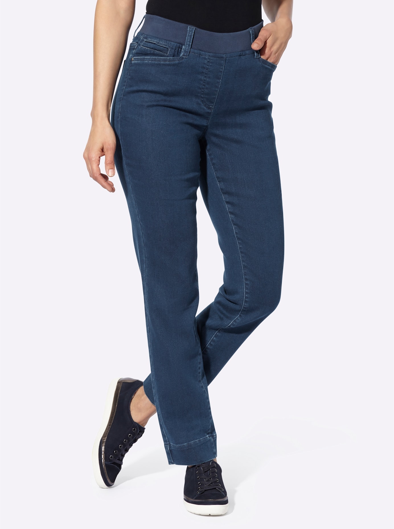 Casual Looks Bequeme Jeans, (1 tlg.)