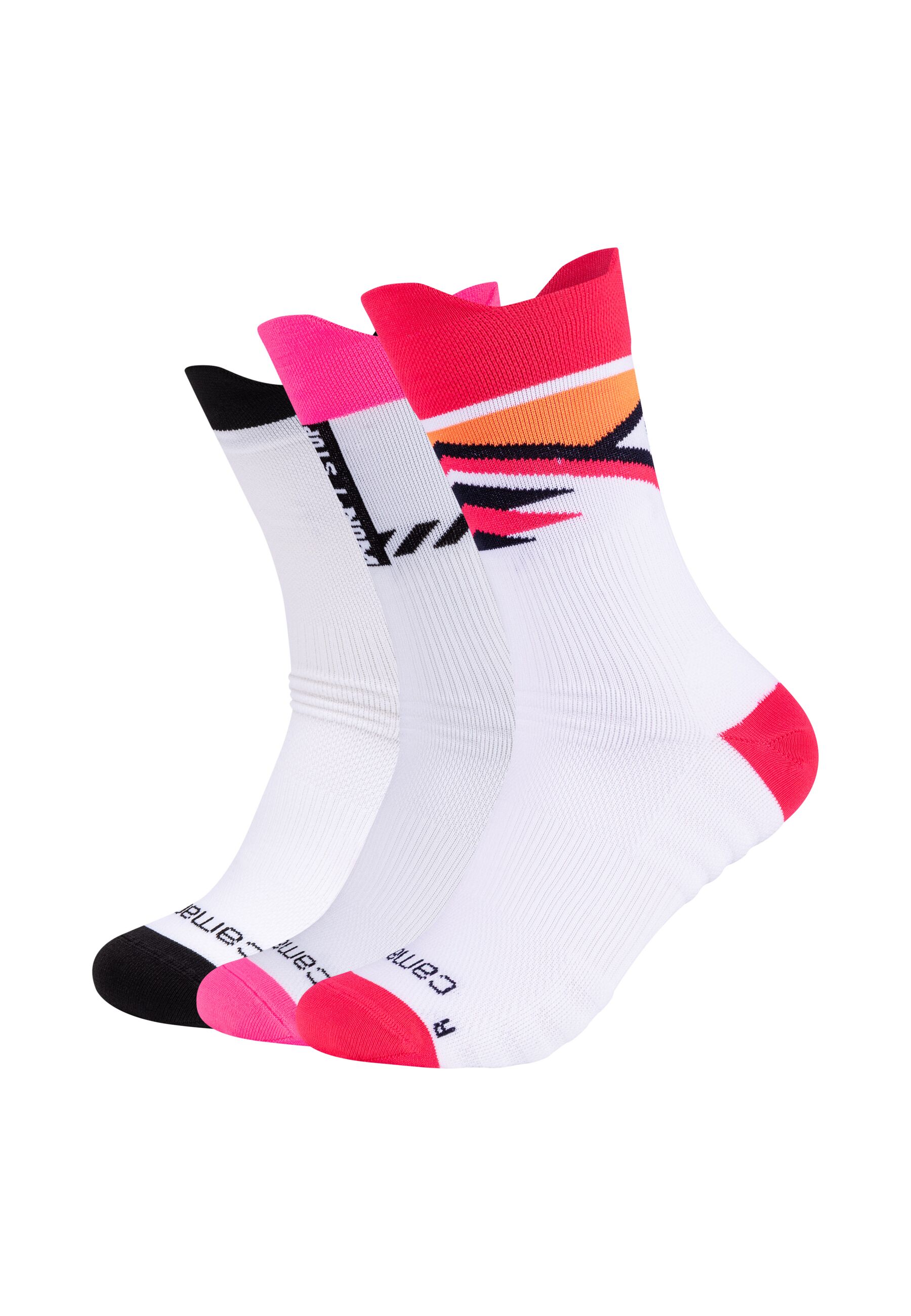 Camano "performance training light 3er Pack" 3er Pack Sportsocken mit optimalem Fußklima dank Mesheinsätzen
