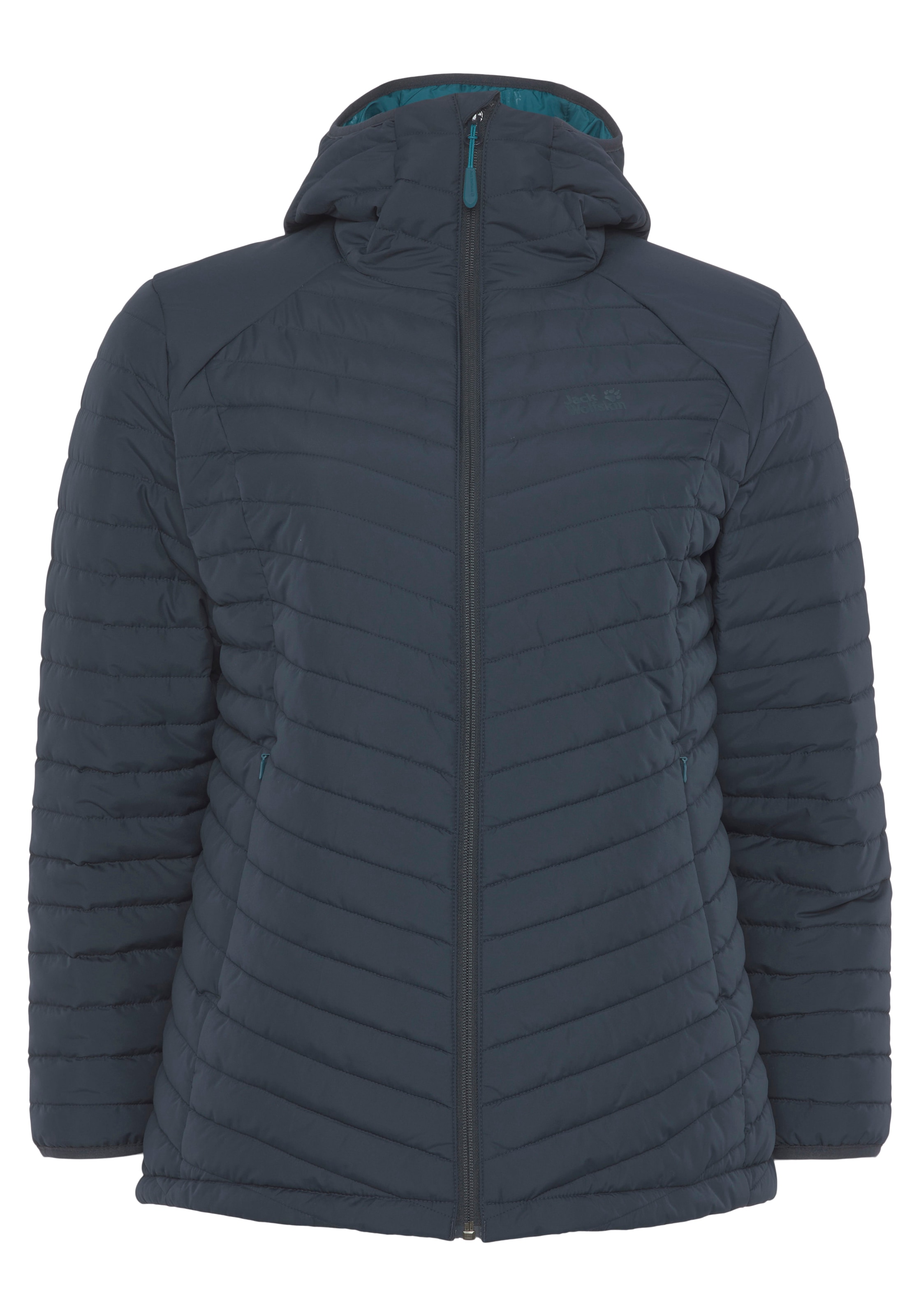 Jack Wolfskin Steppjacke »NUBEENA«, mit Kapuze, Wasserabweisend & Winddicht & Atmungsaktiv & Wärmend