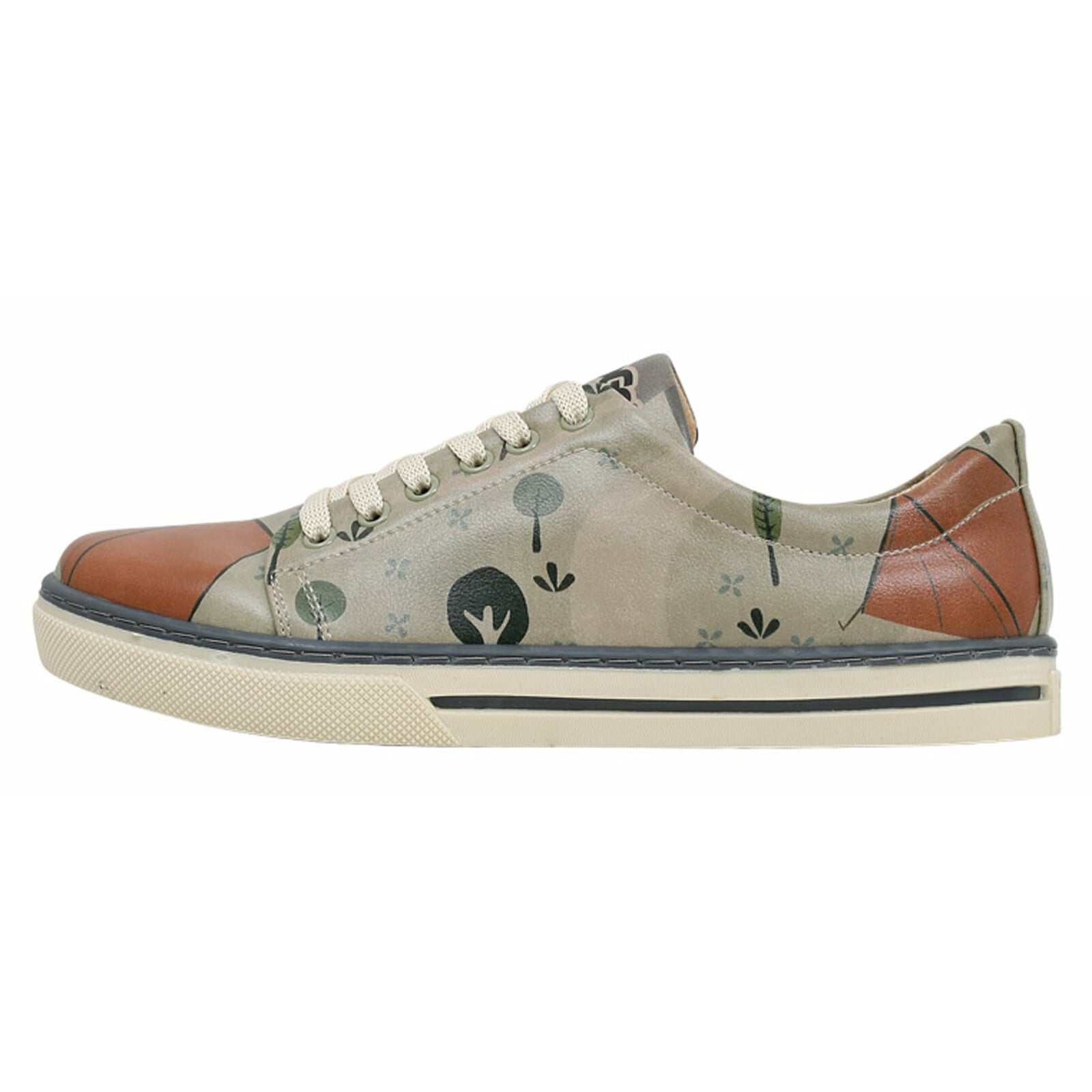 DOGO Sneaker "Damen Sneaker This is Our Happy Place Vegan Damen Sneaker /", günstig online kaufen