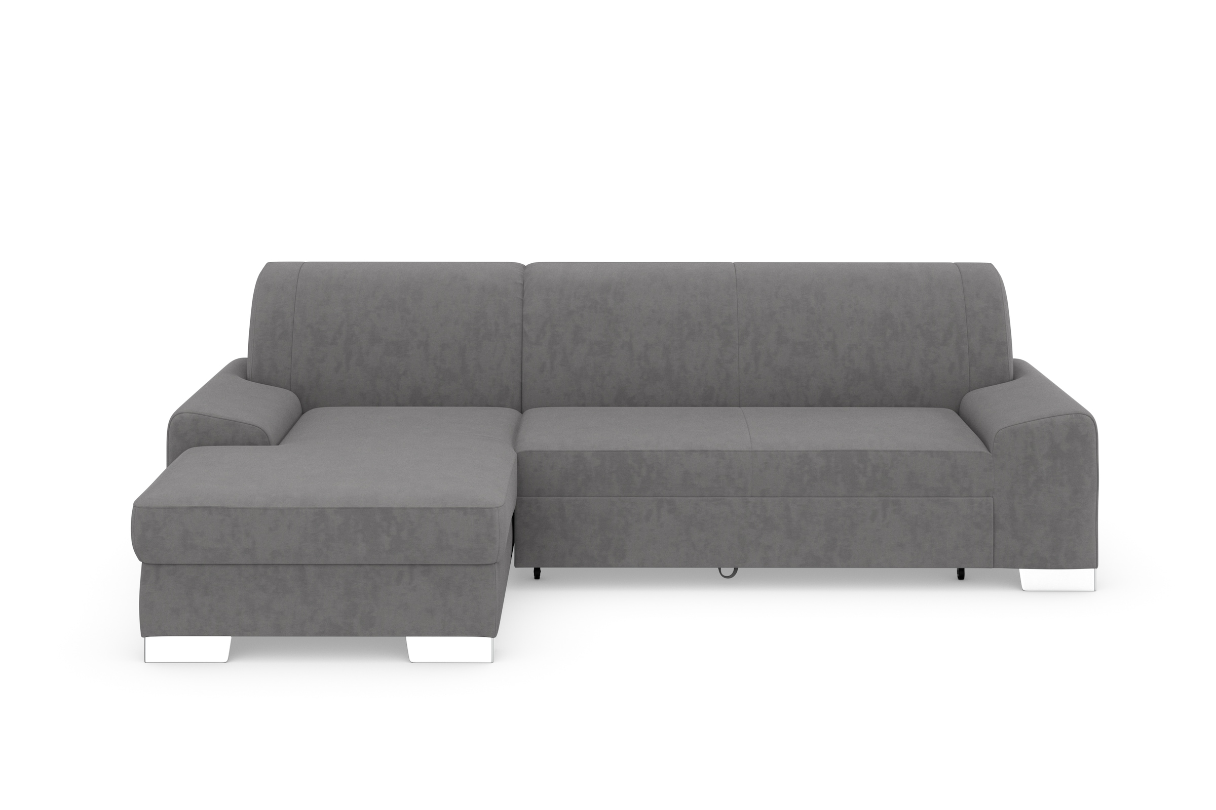 DOMO collection Ecksofa »Anzio L-Form«, wahlweise mit Bettfunktion und Federkern
