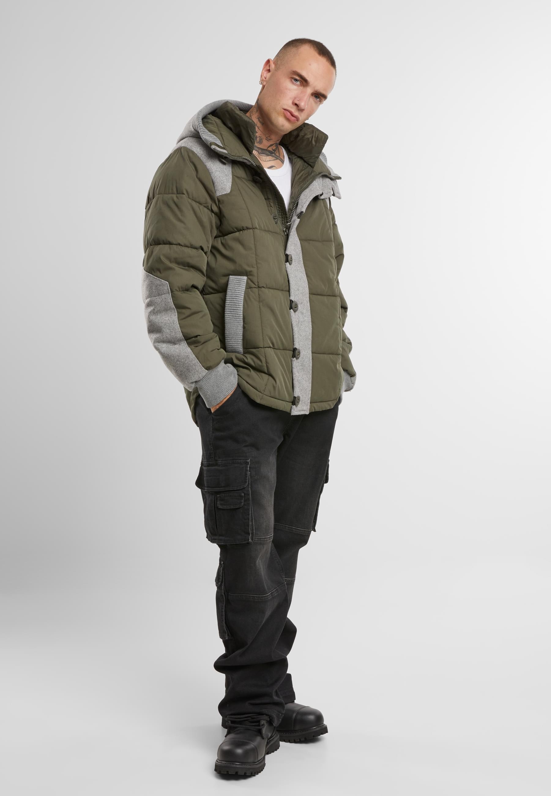 Brandit Winterjacke »Brandit Brandit Men Garret Jacket«, (1 St.), mit Kapuze