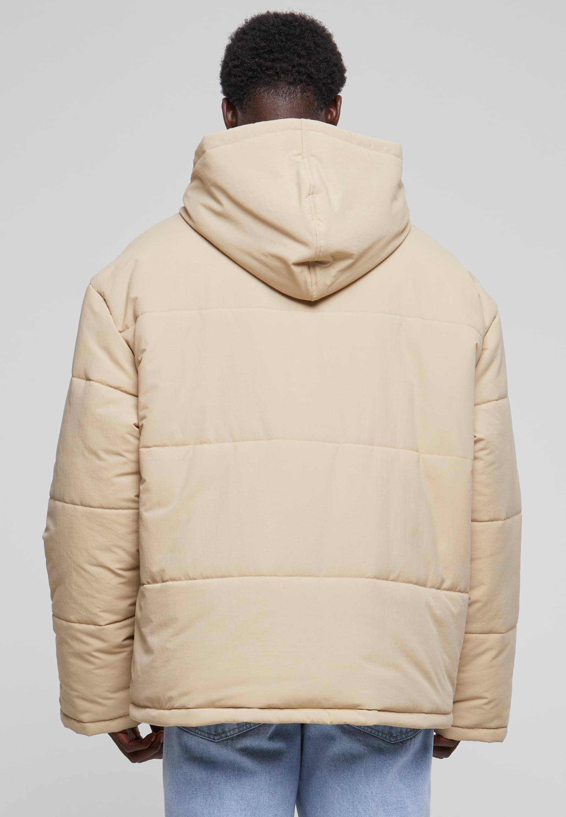 URBAN CLASSICS Allwetterjacke »Urban Classics Herren Hooded Block Puffer Jacket«, (1 St.), mit Kapuze
