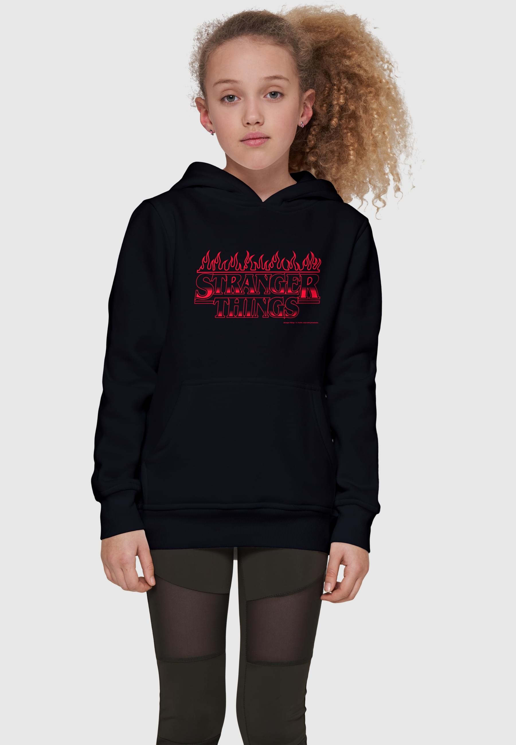 ABSOLUTE CULT Kapuzensweatshirt »ABSOLUTE CULT Herren Kids Stranger Things - Flames Basic Hoody«, (1 tlg.)