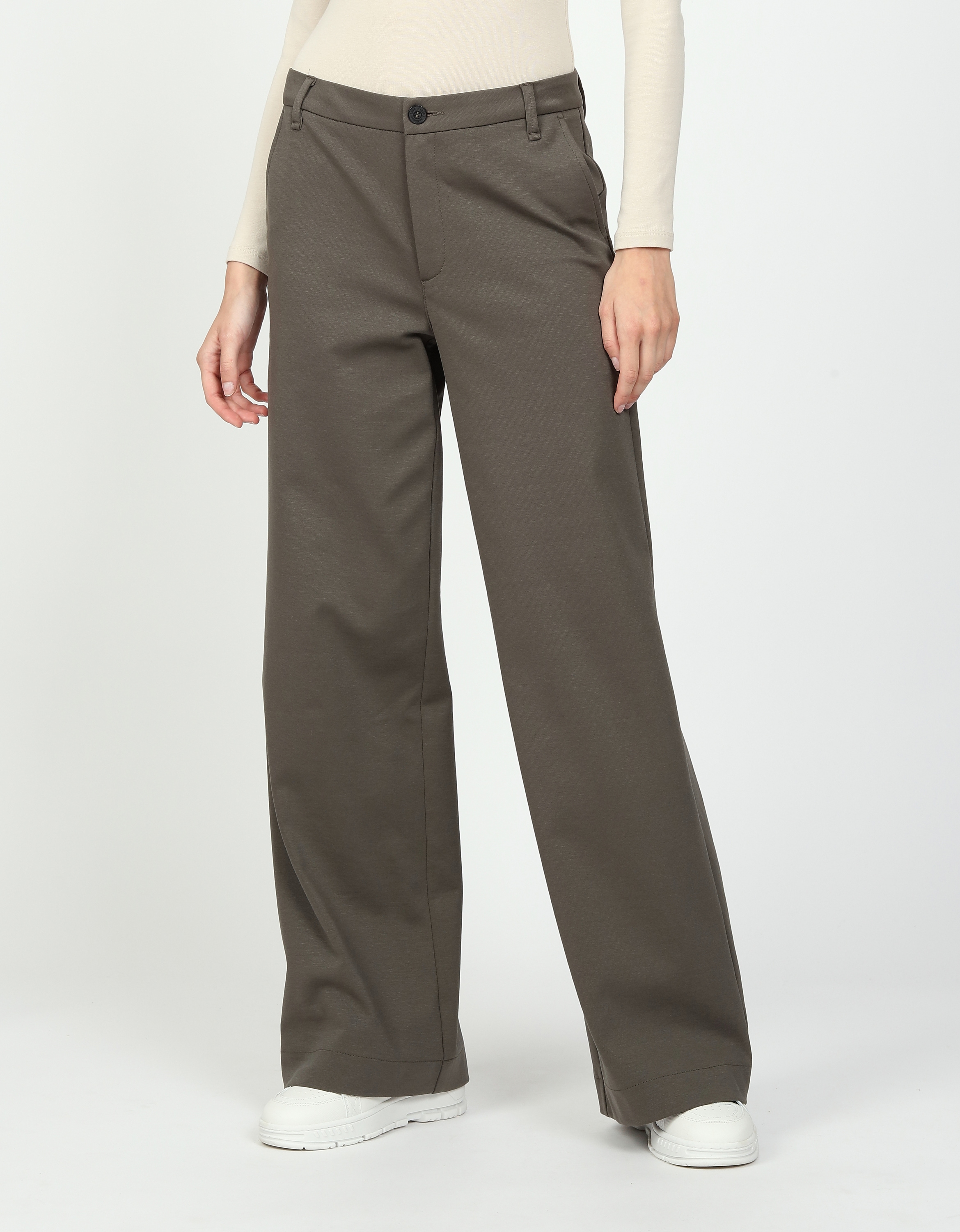 GANG Stoffhose "GANG Hosen Wide Fit 94CINZIA PALAZZO" günstig online kaufen