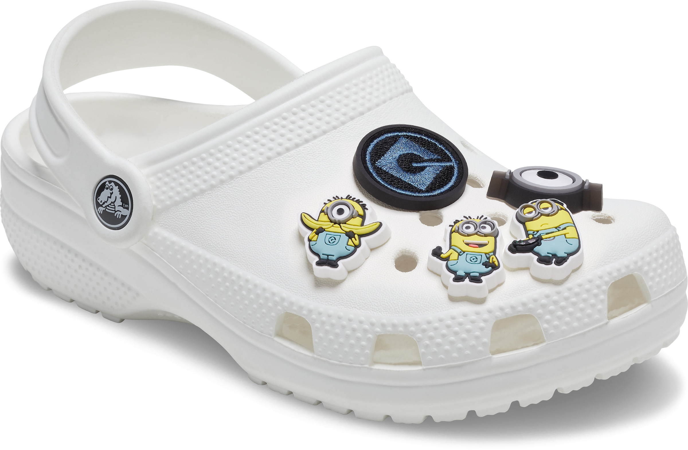 Crocs Schuhanstecker »Jibbitz™ Minions«, (Set, 5 tlg., Kein Spielzeug. Nicht für Kinder...