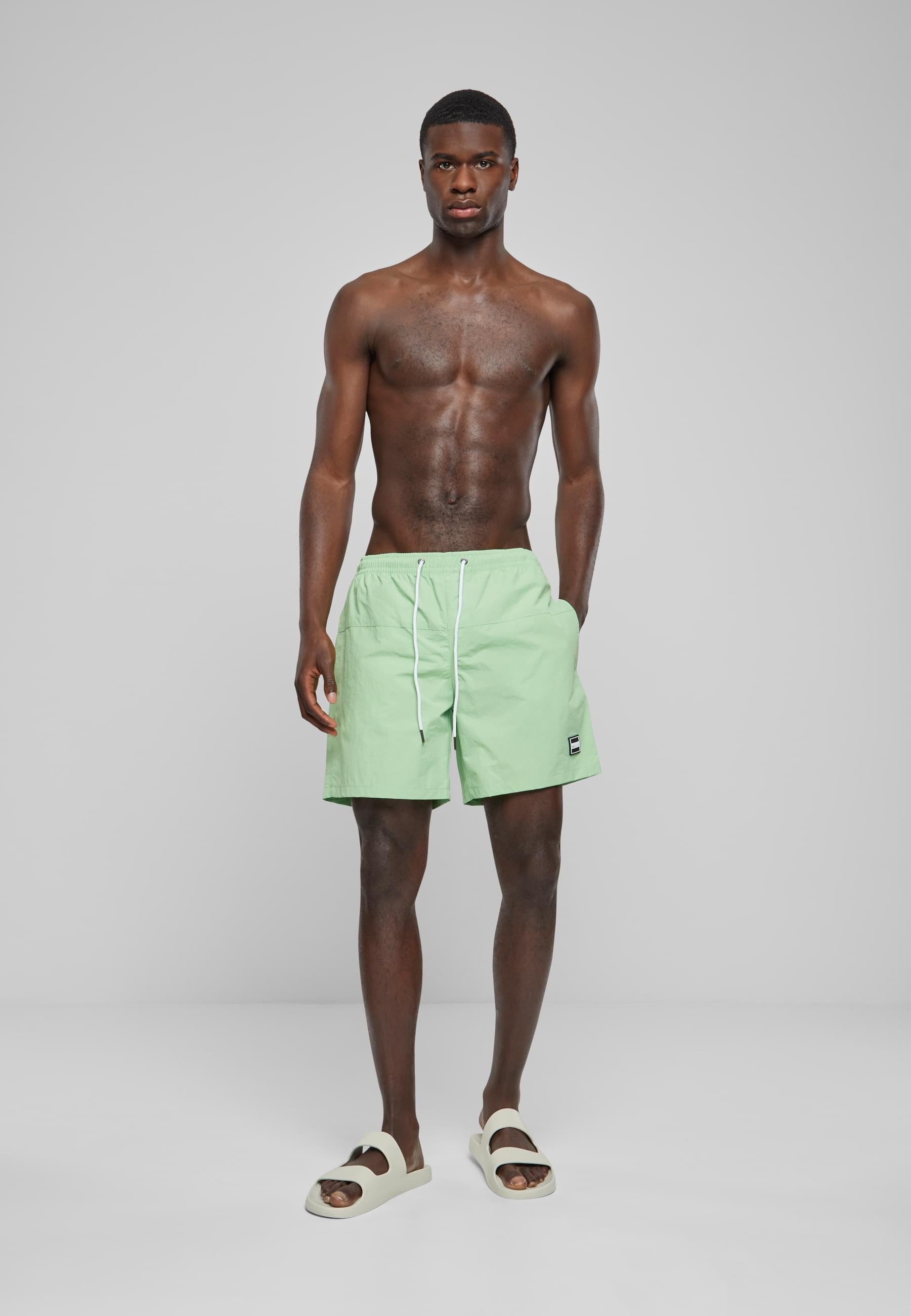 URBAN CLASSICS Badeshorts »Urban Classics Herren Block Swim Shorts«
