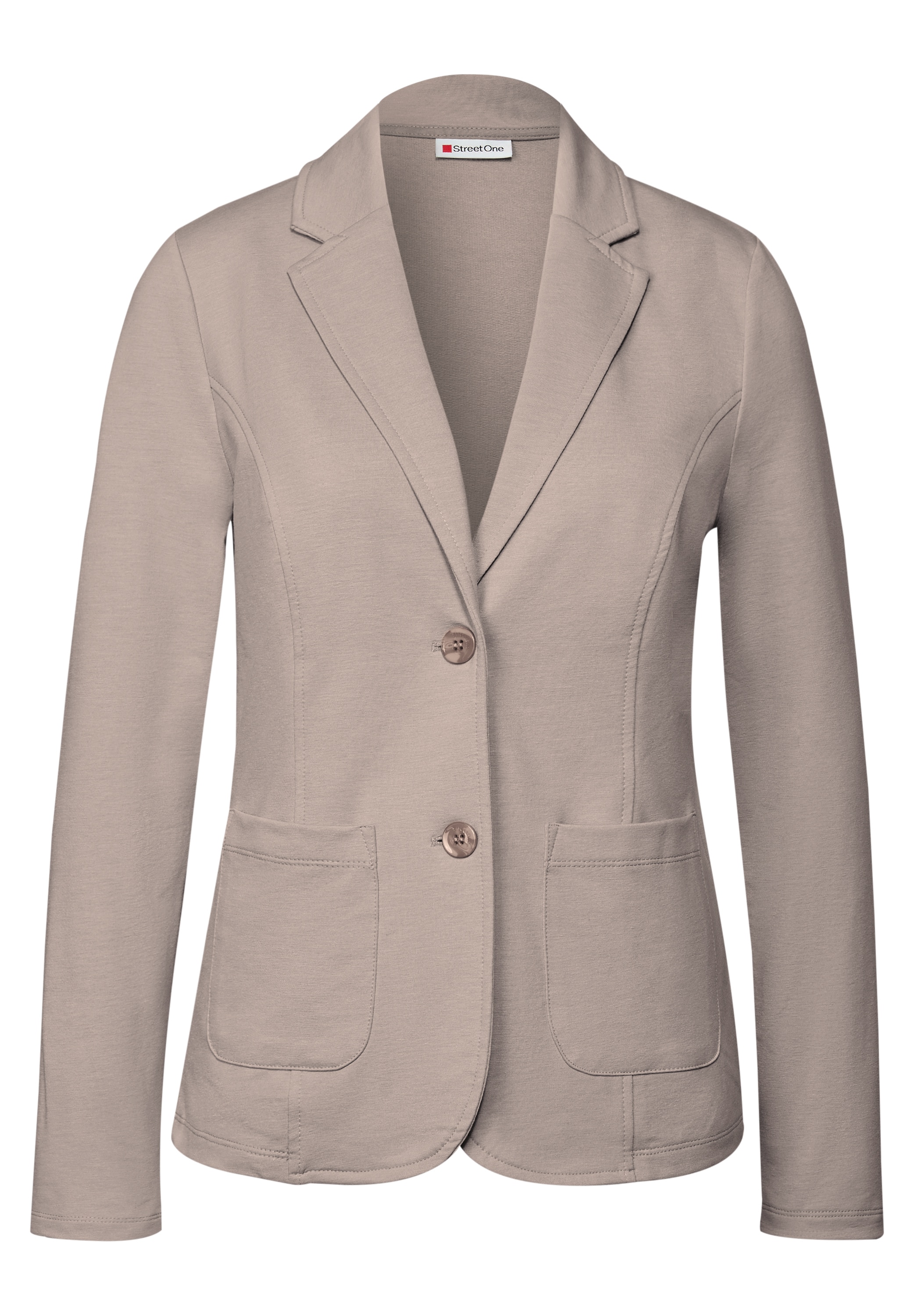STREET ONE Kurzblazer, aus Baumwolle mit Stretchanteil