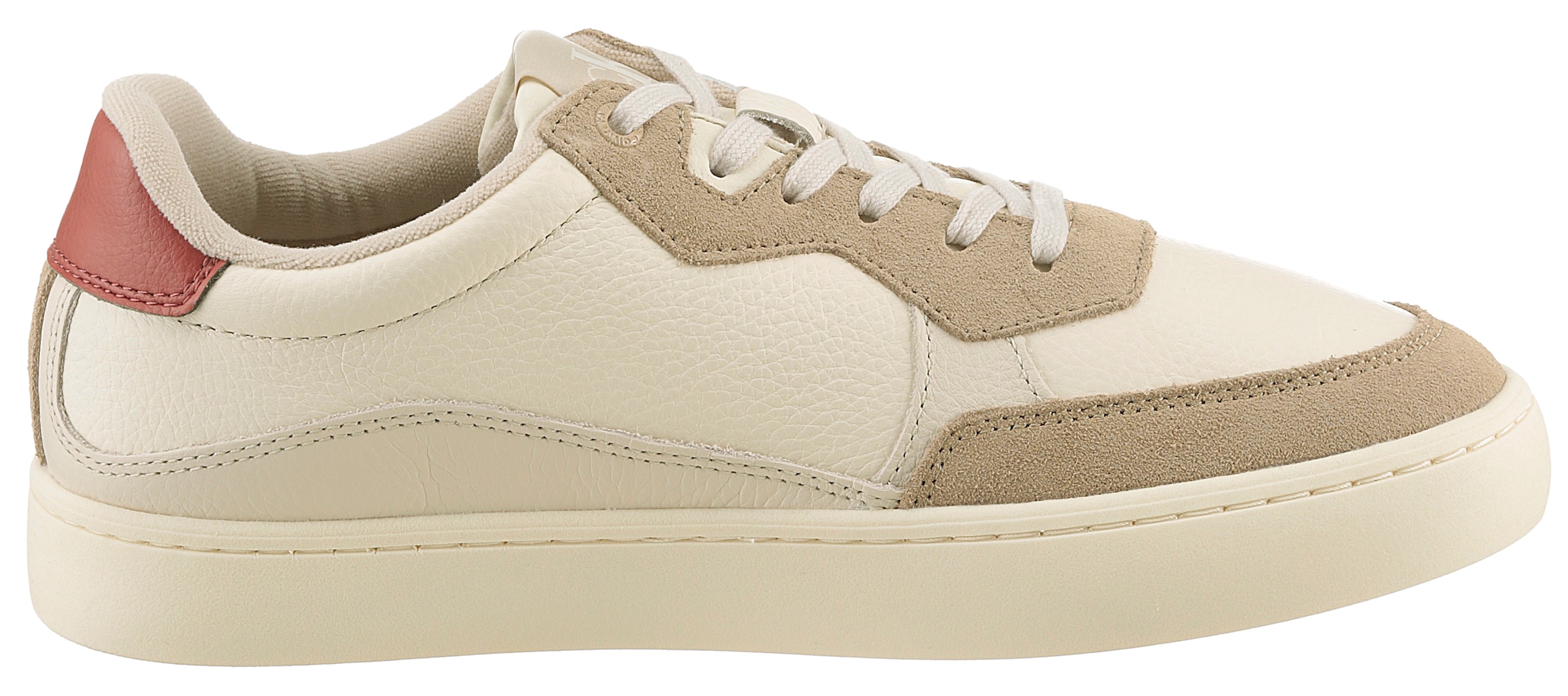Calvin Klein Jeans Plateausneaker »CLASSIC CUPSOLE MG WMM«, Freizeitschuh, Halbschuh, Schnürschuh mit seitlichem CK-Logo