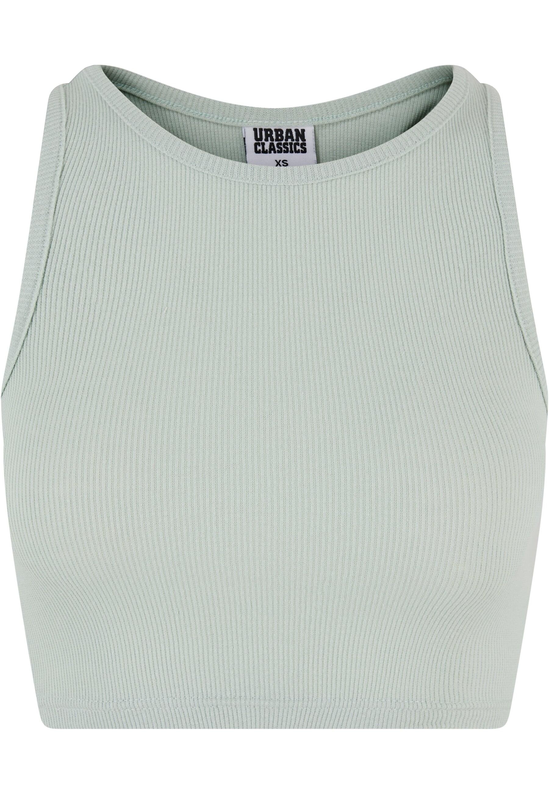 URBAN CLASSICS Muskelshirt »Urban Classics Damen Ladies Cropped Rib Top«