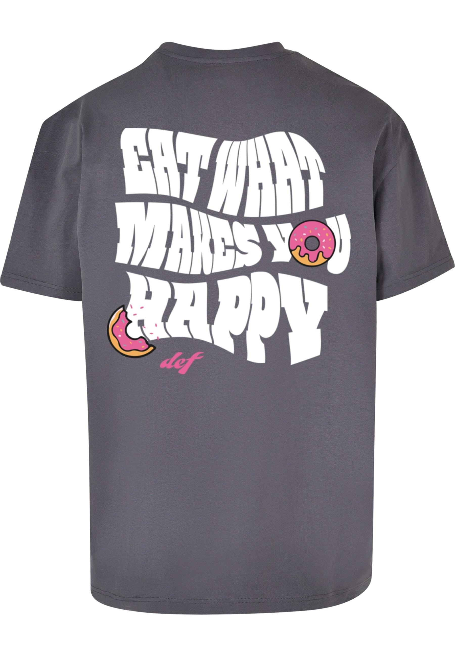 DEF T-Shirt "DEF DEF HAPPY T-Shirt" 1 Stk. tlg. günstig online kaufen