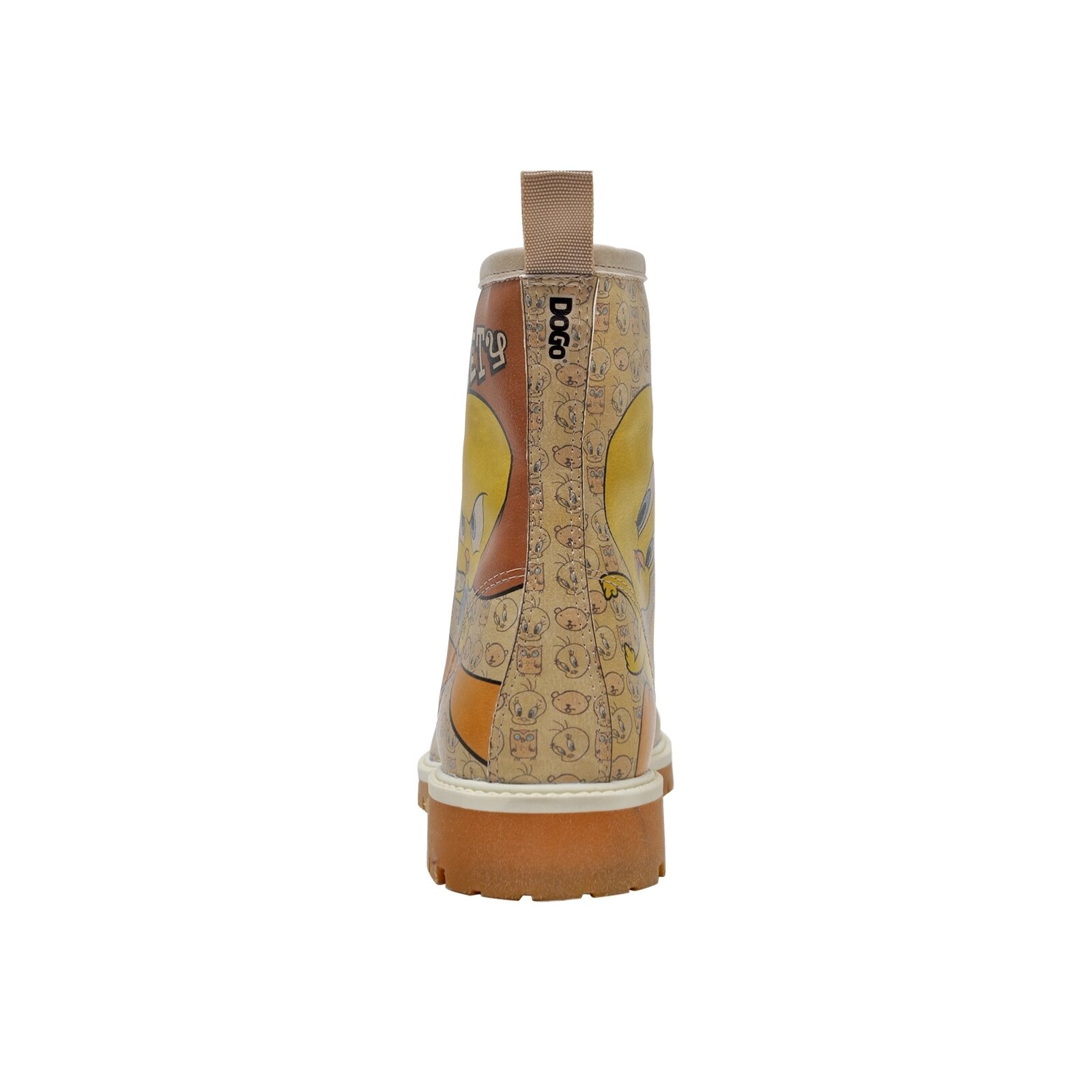 DOGO Schnürboots »Damen Wb Long Boots Tweety With Roses 36 Farbig Vegan Damen Boot«, Vegan