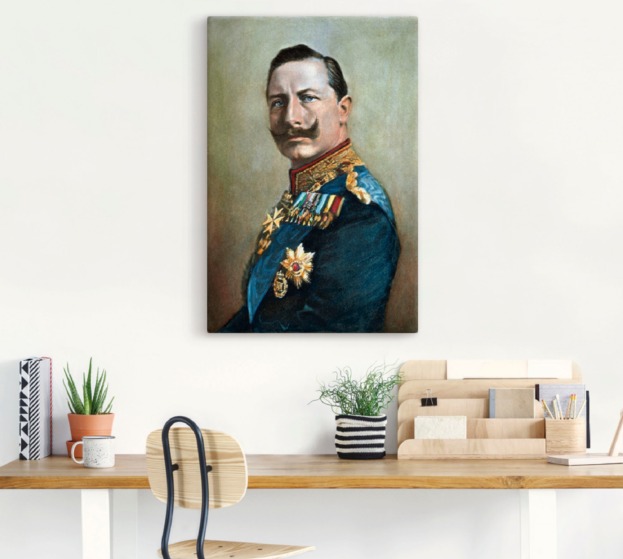 Artland Leinwandbild "Wilhelm II.", Menschen, (1 St.), auf Keilrahmen gespa günstig online kaufen