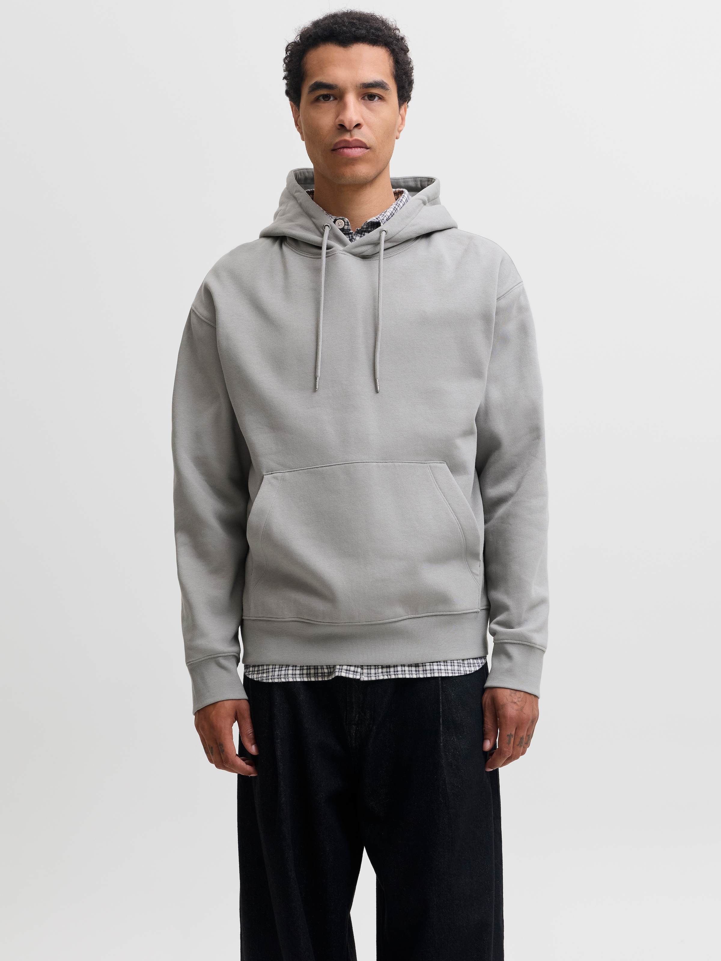 Jack & Jones "JJEACE SWEAT HOOD NOOS", Baumwollmischung, relaxed fit