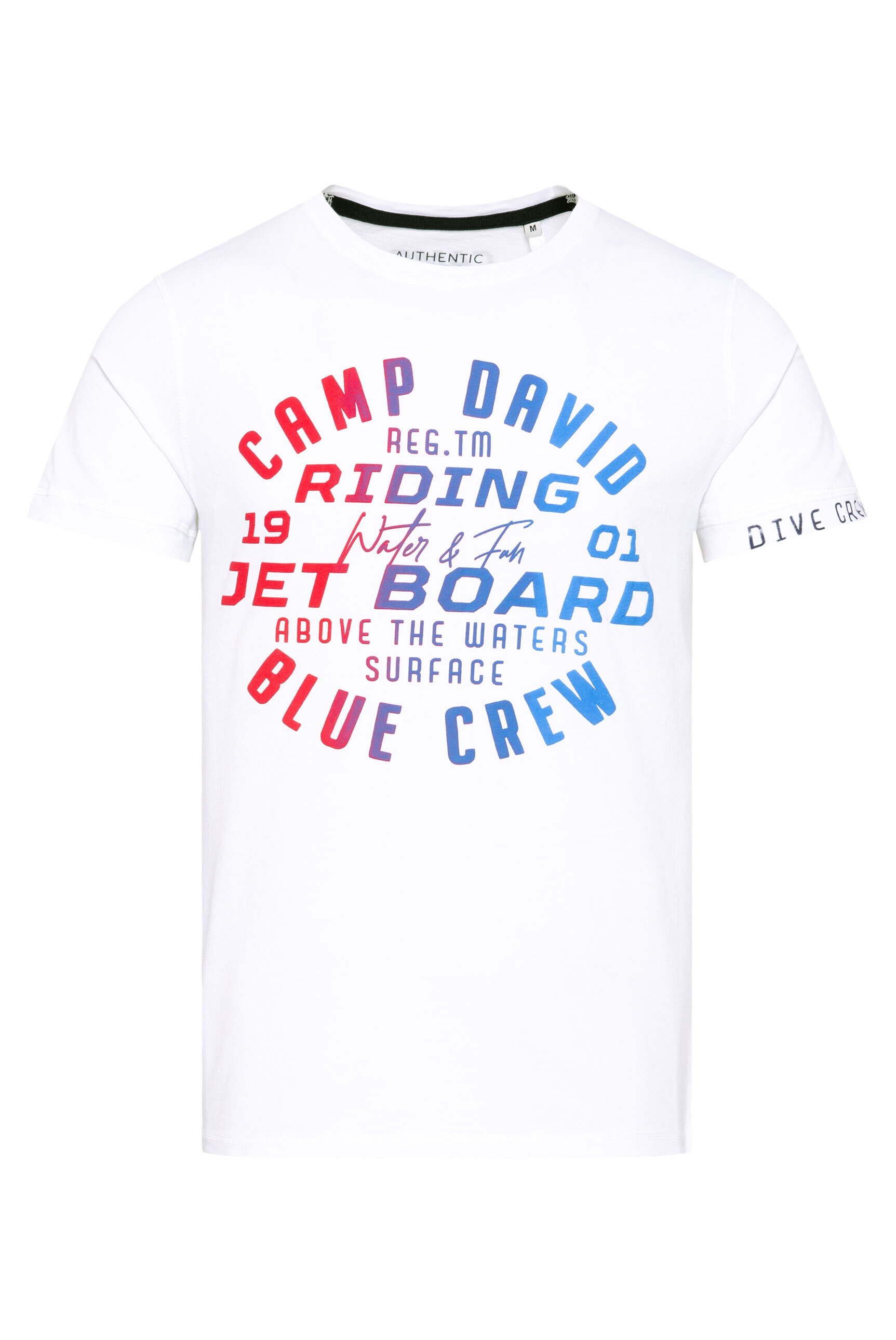 CAMP DAVID Rundhalsshirt, aus Baumwolle günstig online kaufen