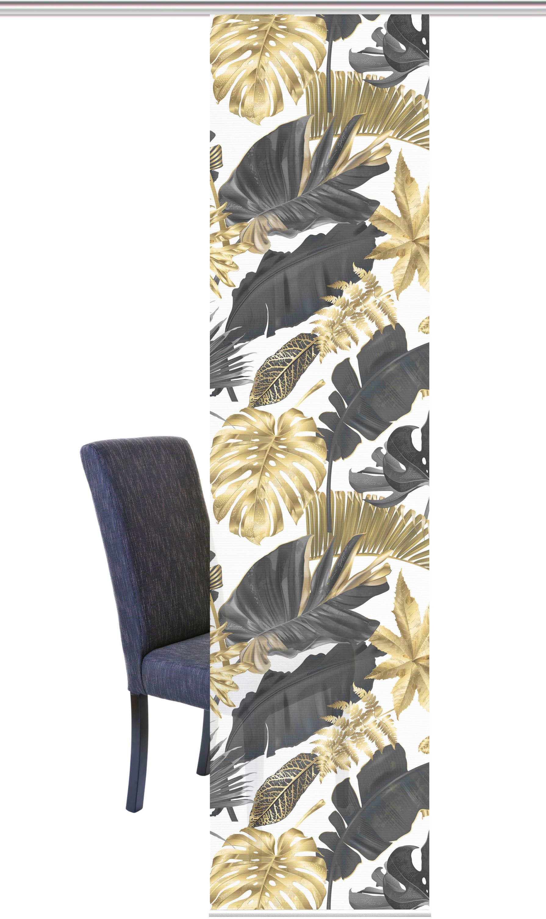 Vision S Schiebegardine "SCHIEBEVORHANG DIGITALDRUCK BAMBUS-OPTIK LETHI" Pa günstig online kaufen