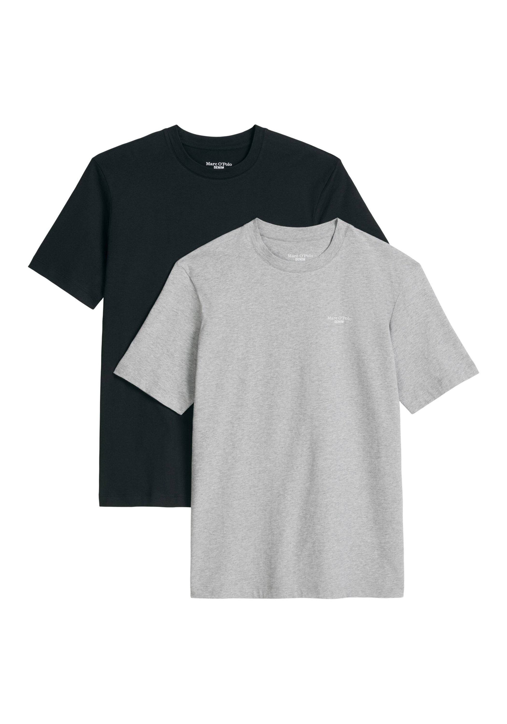 Marc OPolo DENIM T-Shirt "T-Shirt T-Shirt, SSL, Logo Print, Doubl 2er Pack" 2
