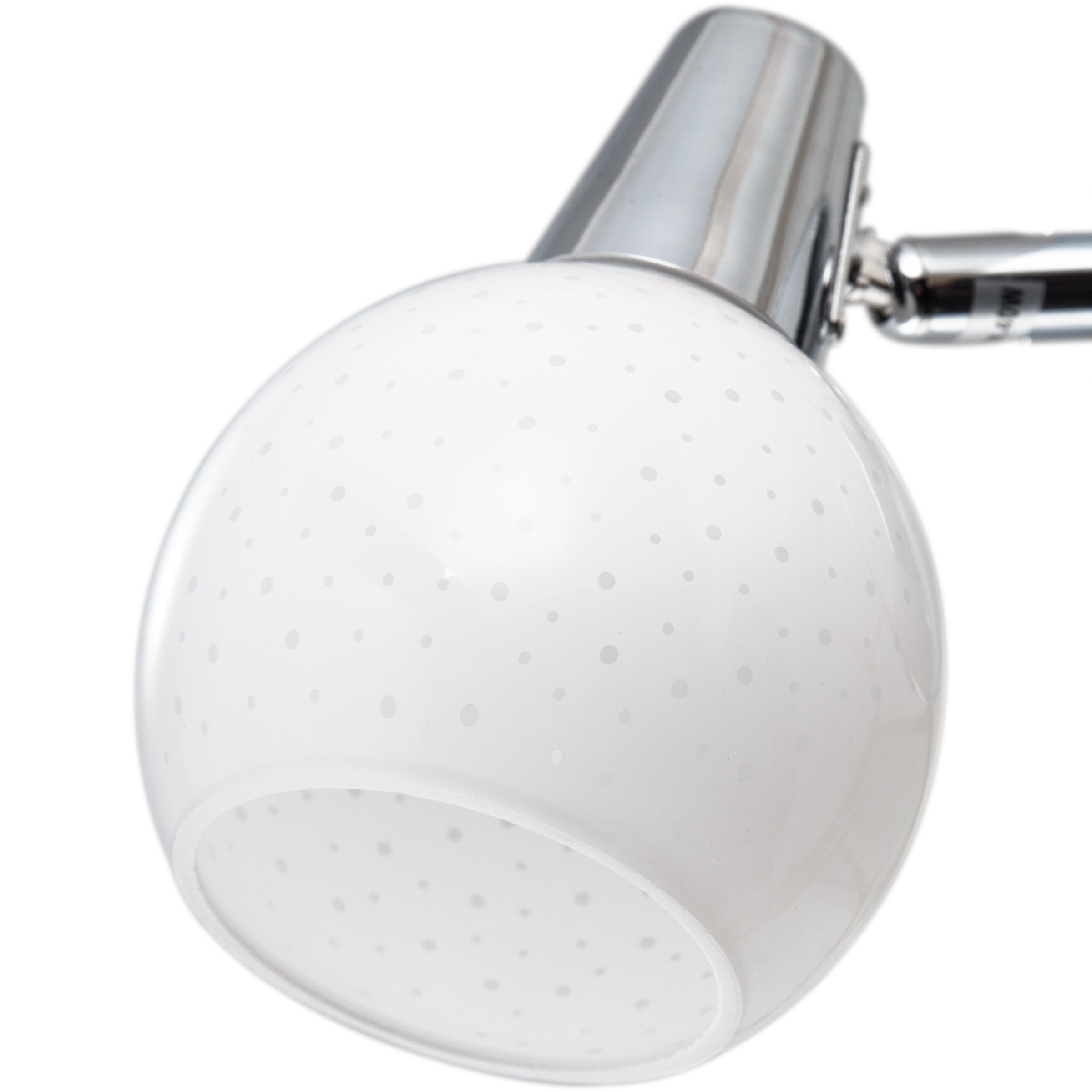 NOWA Deckenstrahler »DOXY«, Leuchtmittel E14 | Leuchtmittel wechselbar, Deckenspot/Glas weiß/Wohnzimmer/Flur/Schlafzimmer/Büro