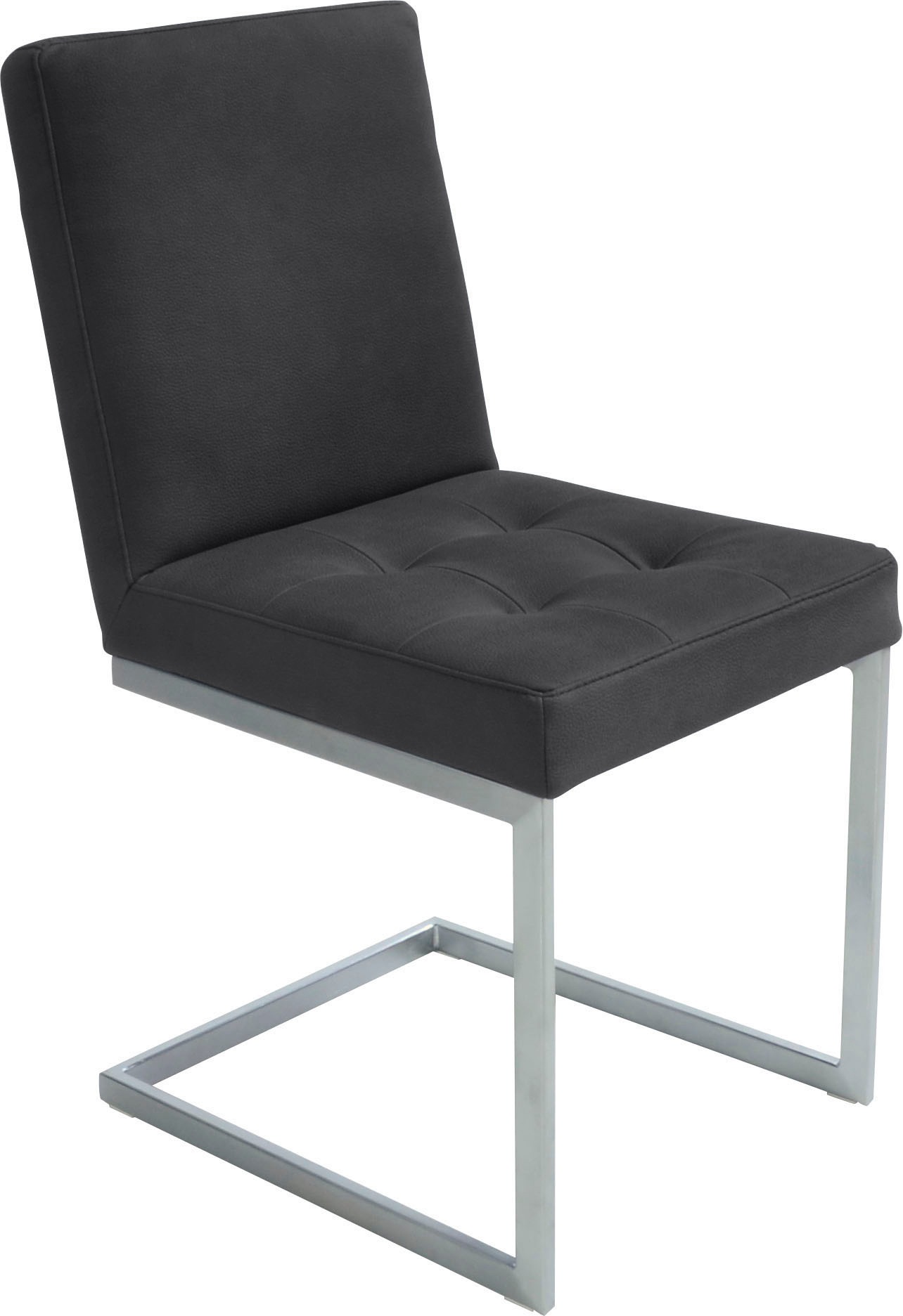 K+W Komfort & Wohnen Eckbankgruppe »Spider II« Set, 4 Stk. tlg. langer Schenkel 227cm, 2 Freischwinger, Auszugstisch in Breite 130 cm