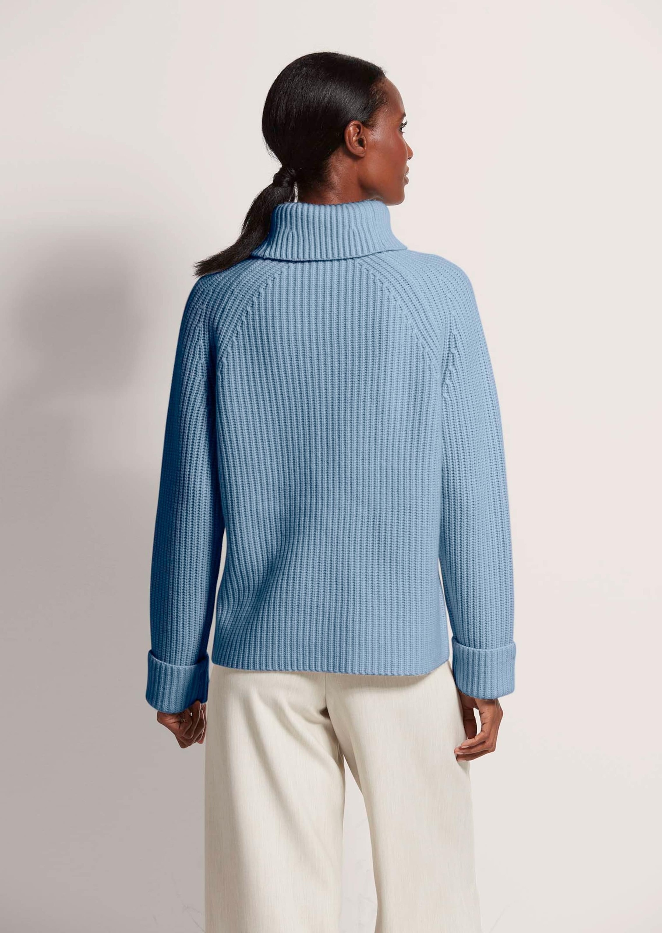 MADELEINE Longpullover »Strickpullover Rollkragen-Pullover aus Kaschmir-Mix«