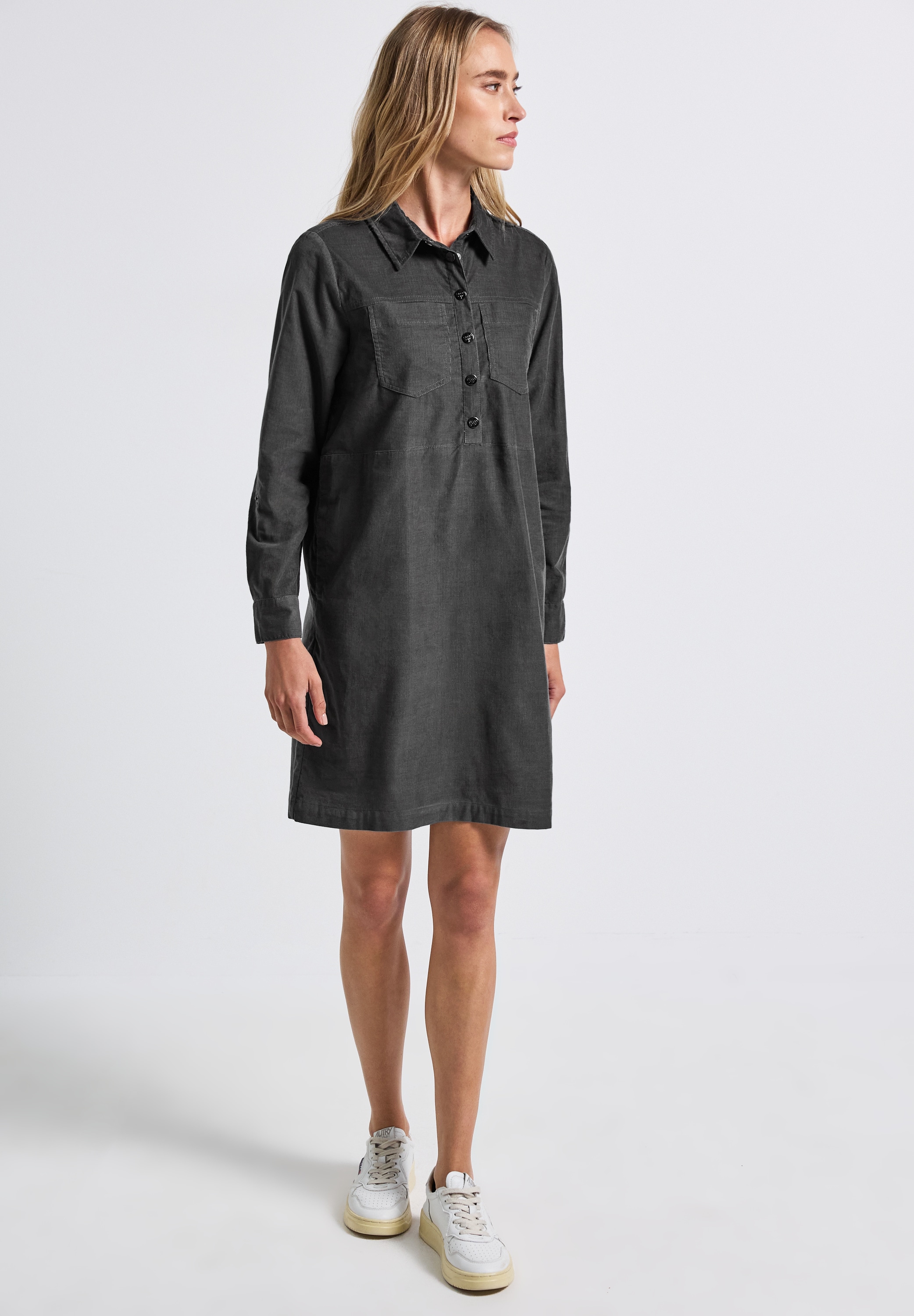 STREET ONE Blusenkleid, aus 100% Baumwolle günstig online kaufen