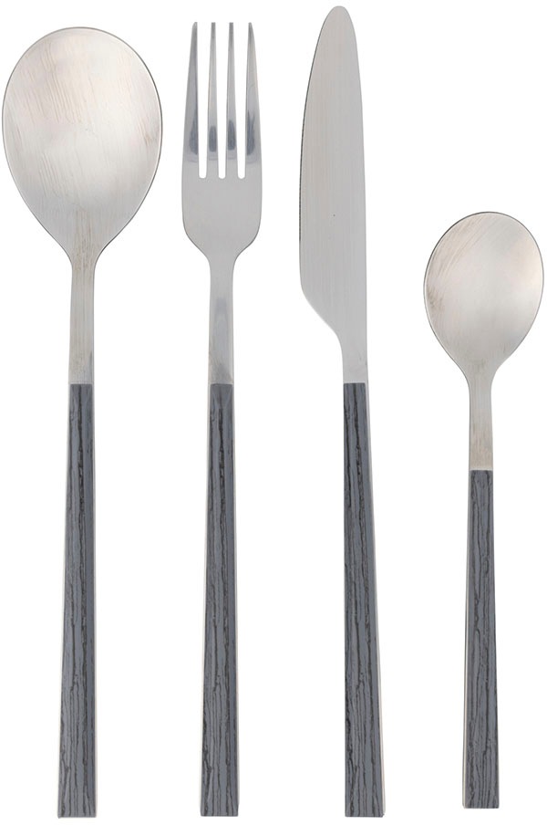 Villa d'Este Besteck-Set »Copenaghen Silber«, (Set, 24 tlg.), Essbesteck-Set für 6... kaufen