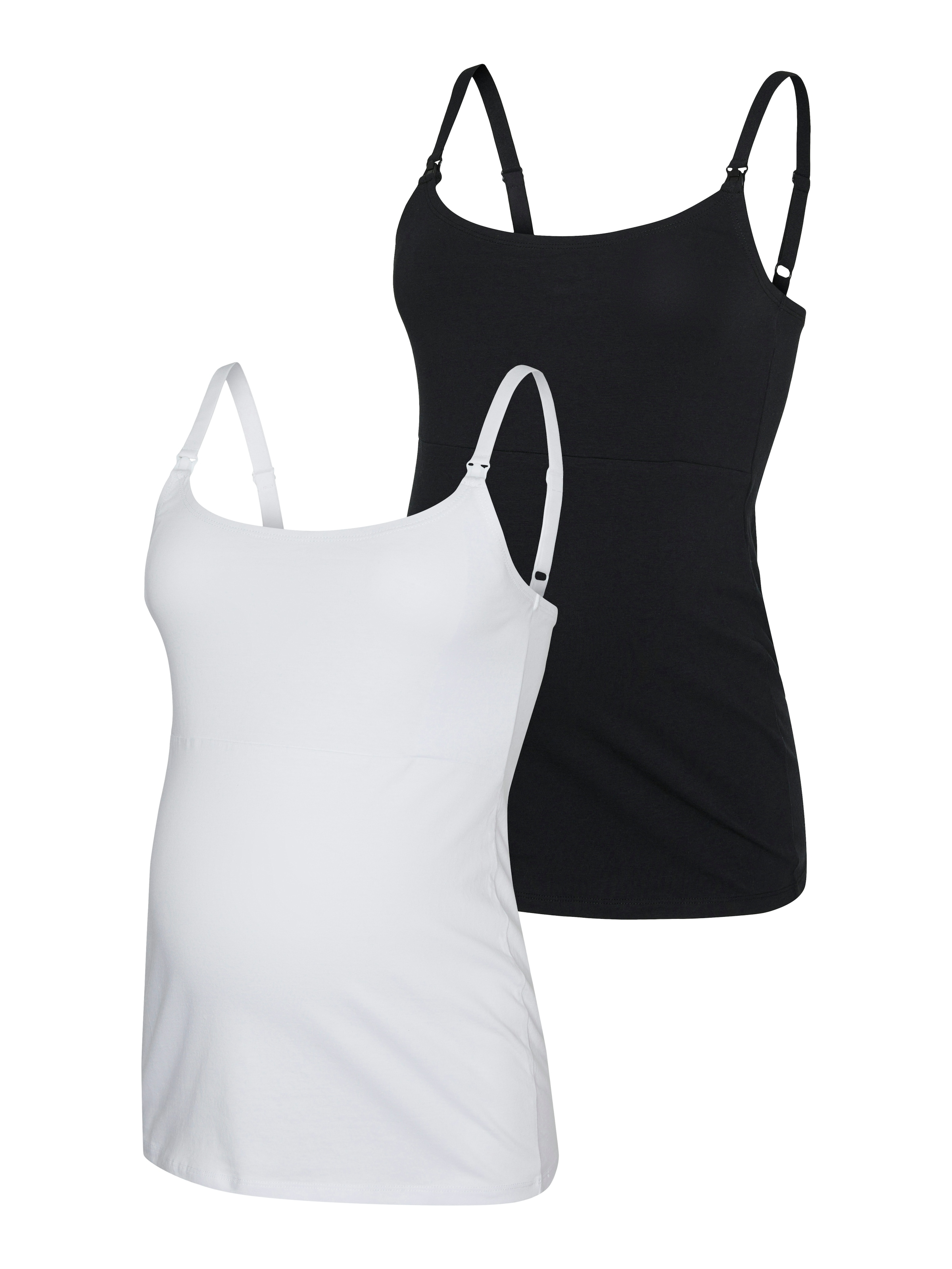 Mamalicious Umstandstop "MLKERRIE STRAP JRS TOP 2F 2-P NOOS" Packung, 2 Stk günstig online kaufen