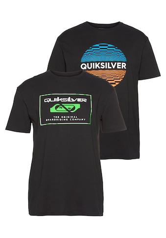 Quiksilver T-Shirt »MOON CLASH SS TEE PACK«, (Packung, 2 tlg., 2er-Pack) kaufen