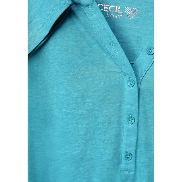Cecil 3/4-Arm-Shirt, in Unifarbe kaufen | BAUR