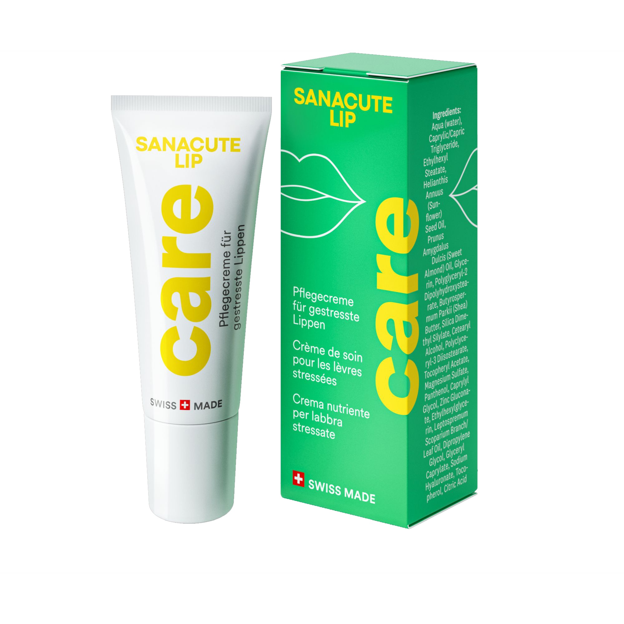 SANACUTE Gesichtslotion "SANACUTE LIP care"grün, Hautpflegemittel