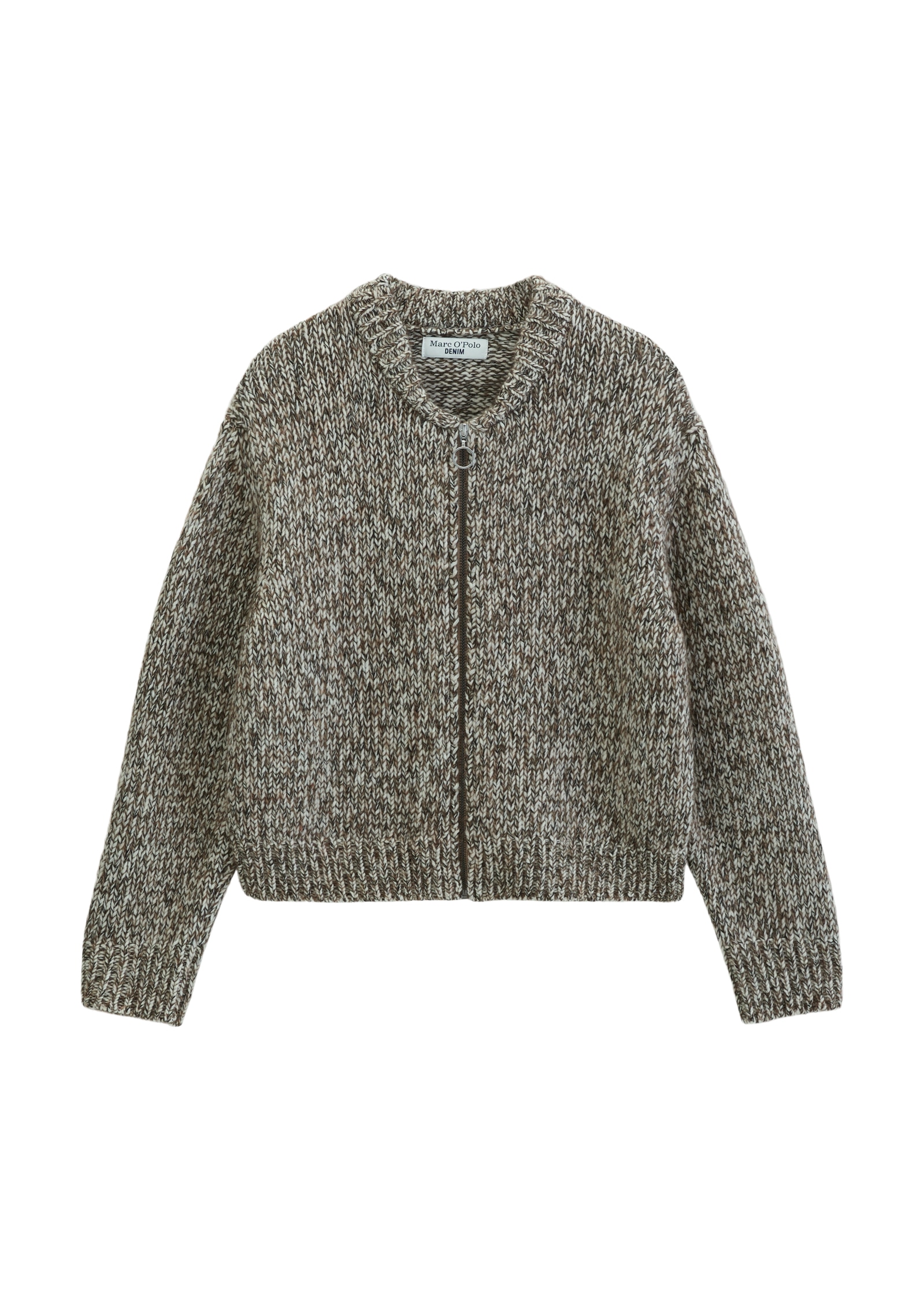 Marc O'Polo DENIM Cardigan relaxed aus Schurwolle-Alpakawolle-Mix
