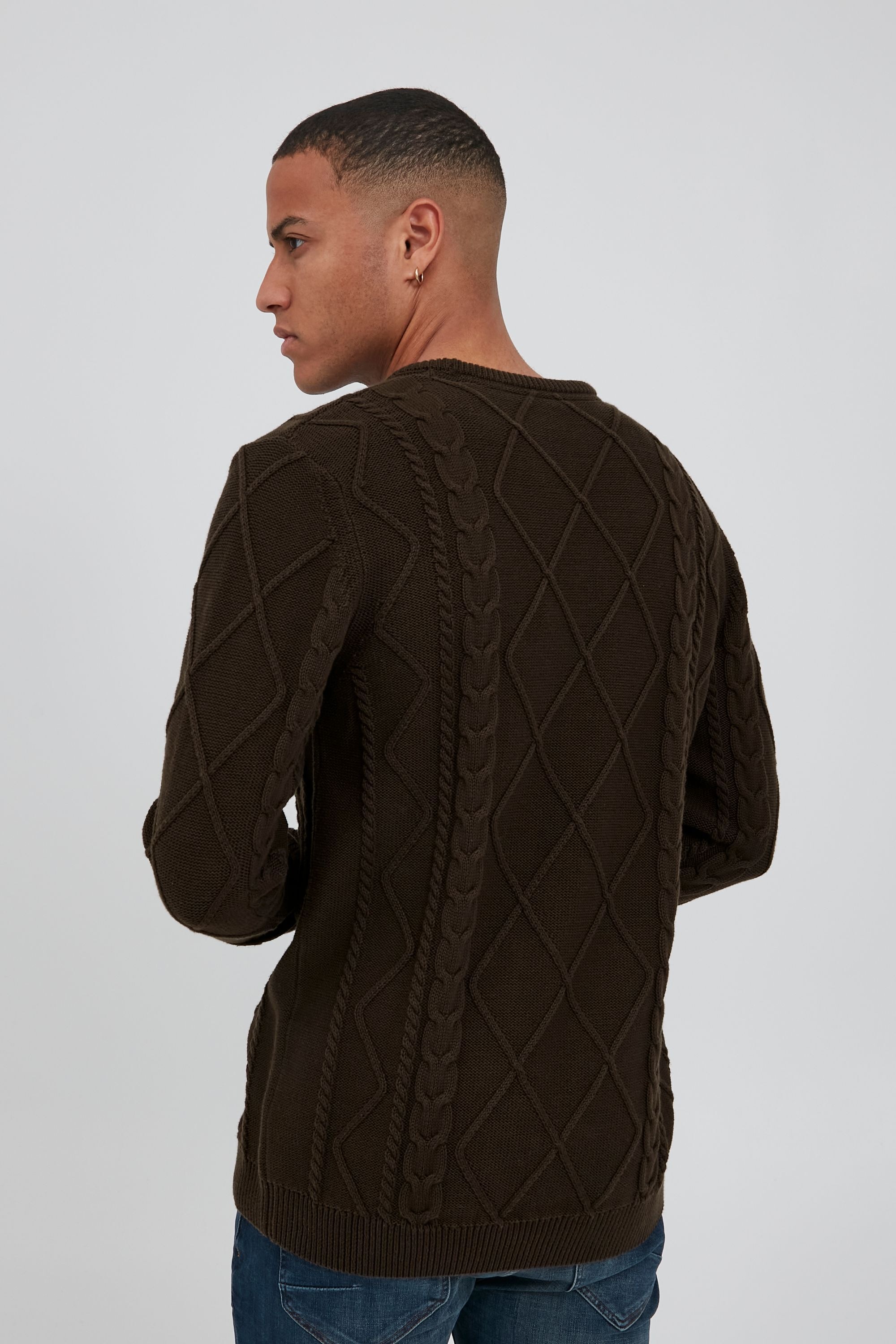 !Solid Strickfleece-Pullover »Strickpullover SDTerence«