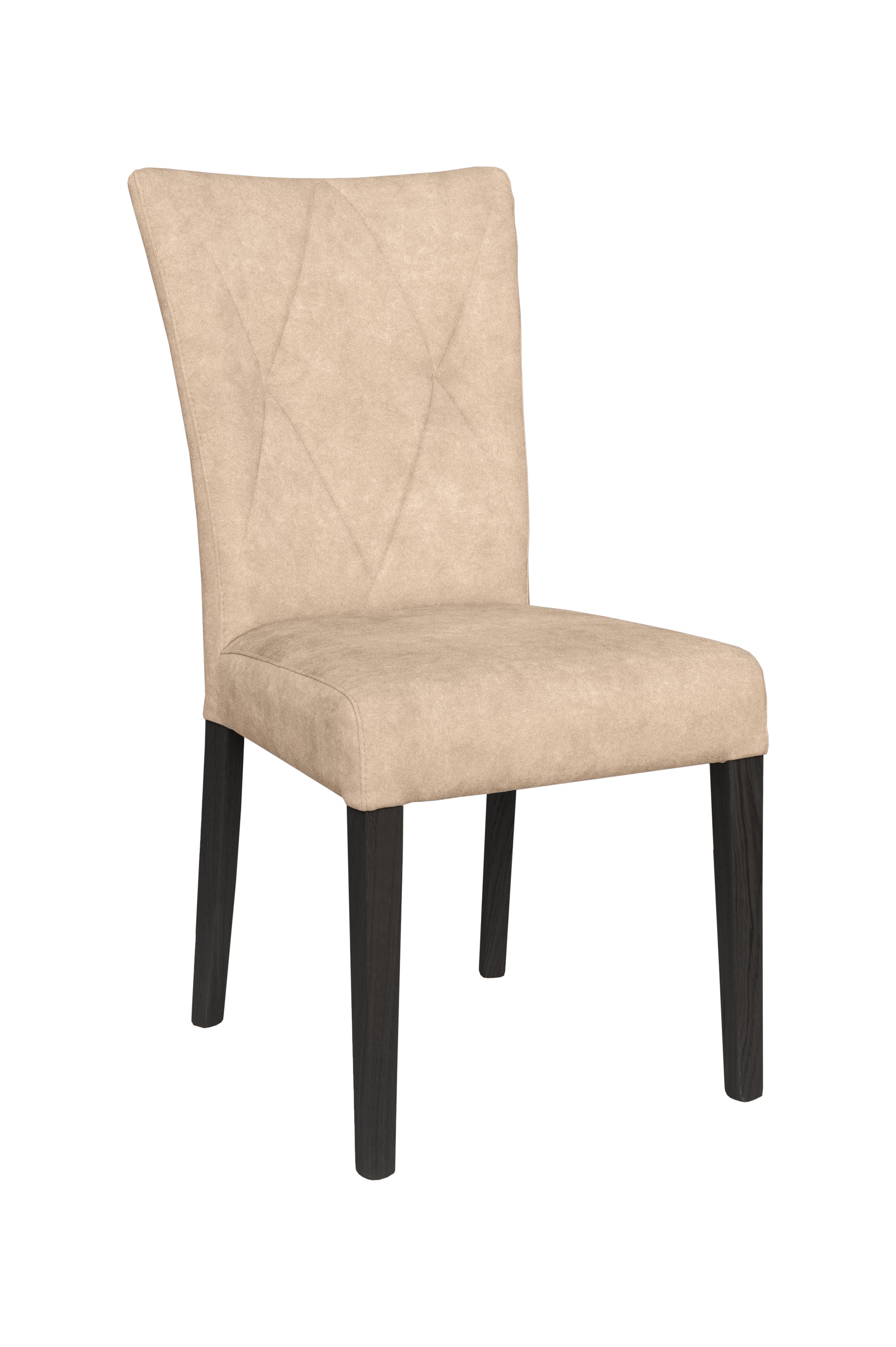 Home affaire 4-Fußstuhl "Diamond" (Set) 2 Stk. Samtvelours Sitz und Ruecken günstig online kaufen