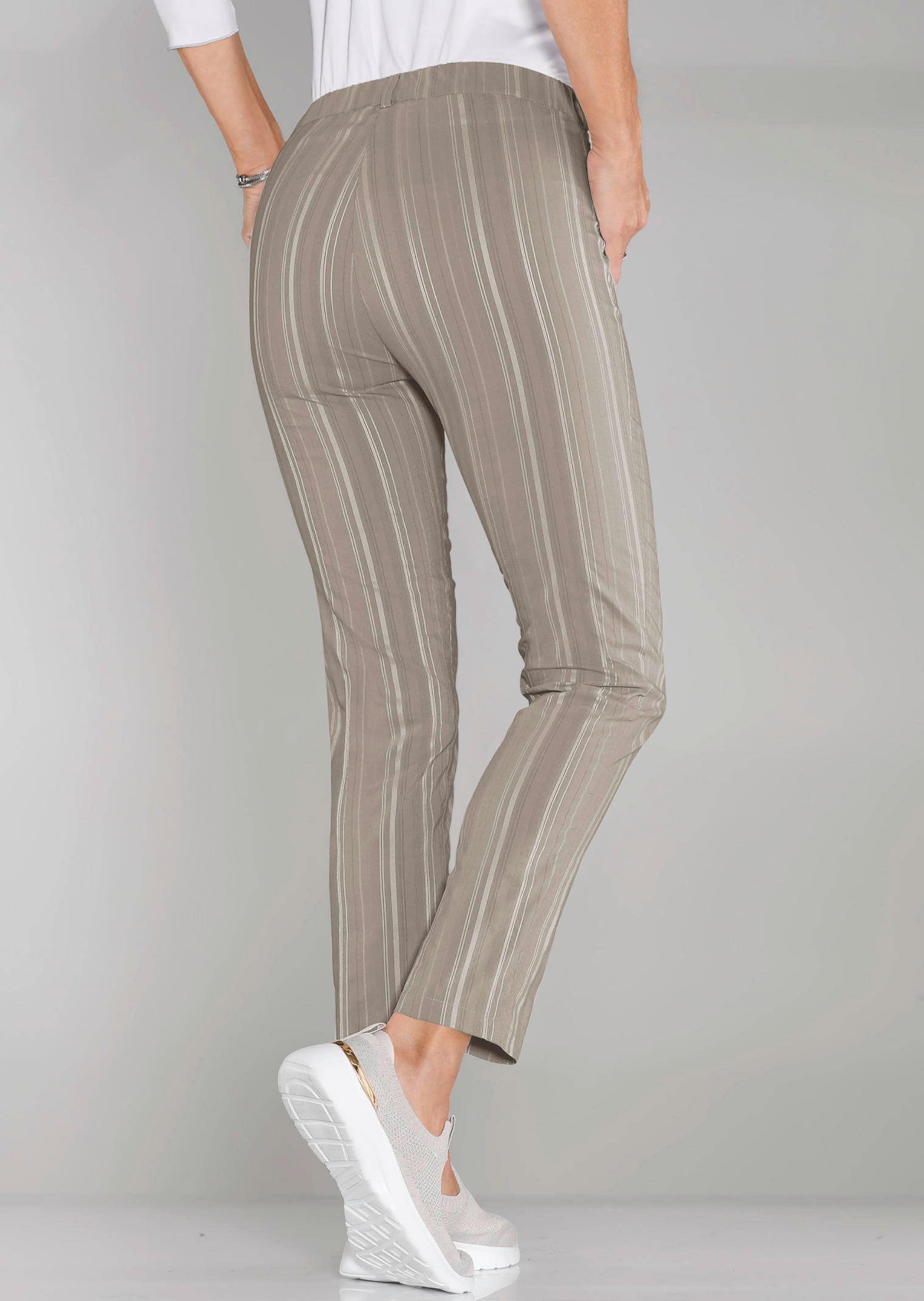 Thumbnail - GOLDNER Stoffhose "Sportliche Strukturhose in elastischer Ware"