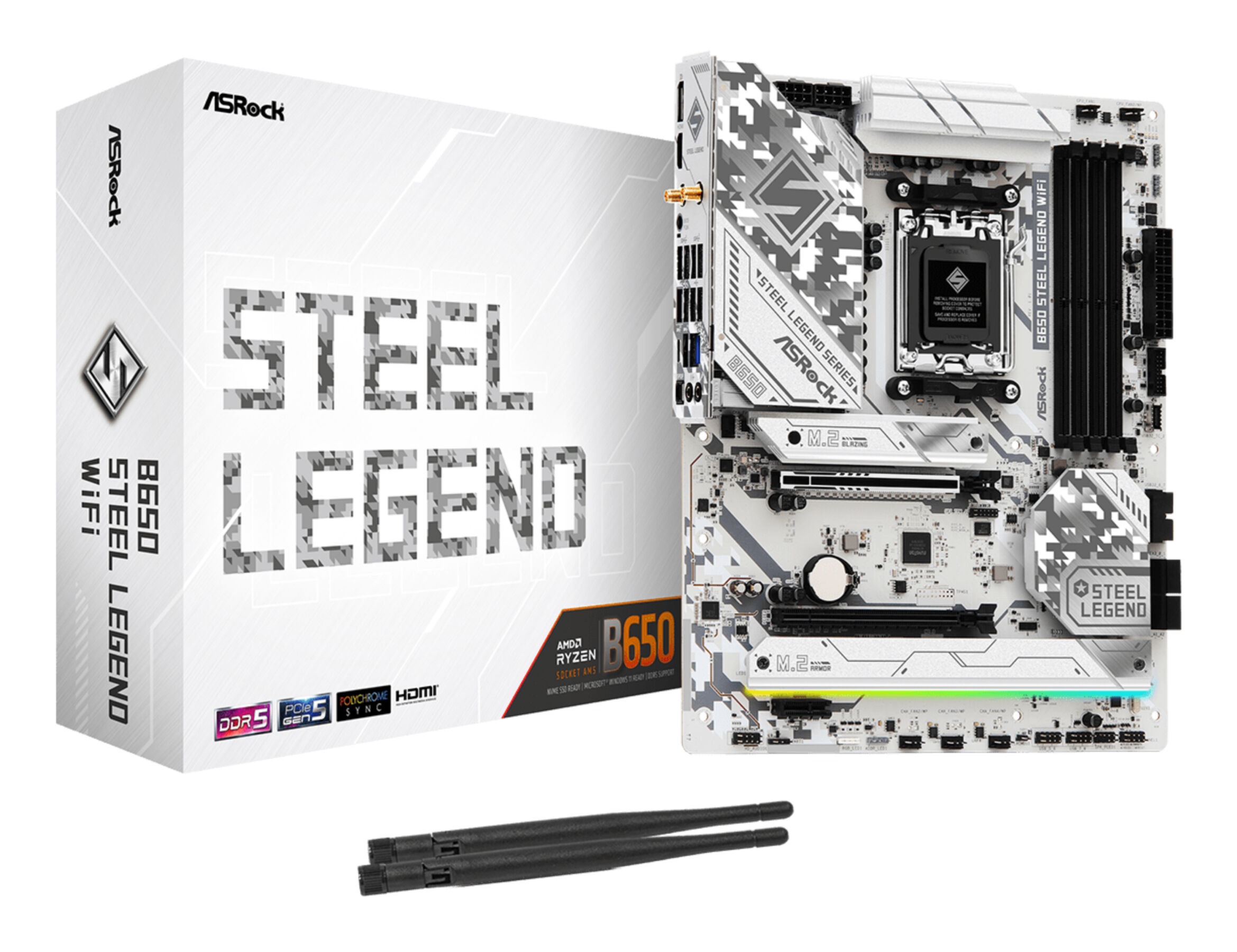 Asrock Mainboard »B650 Steel Legend WiFi«