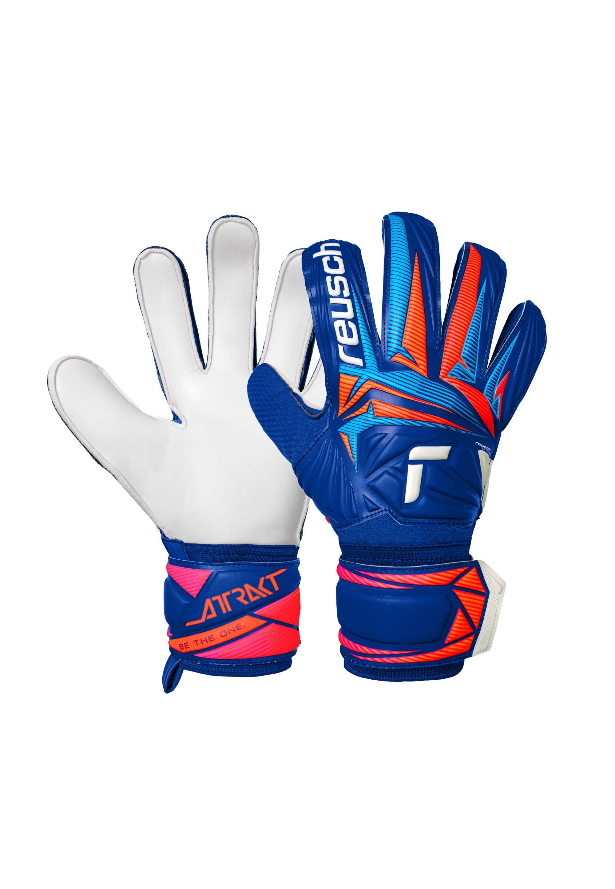 Reusch Torwarthandschuhe "Attrakt Solid" mit hochelastischem, sicherem Verschluss