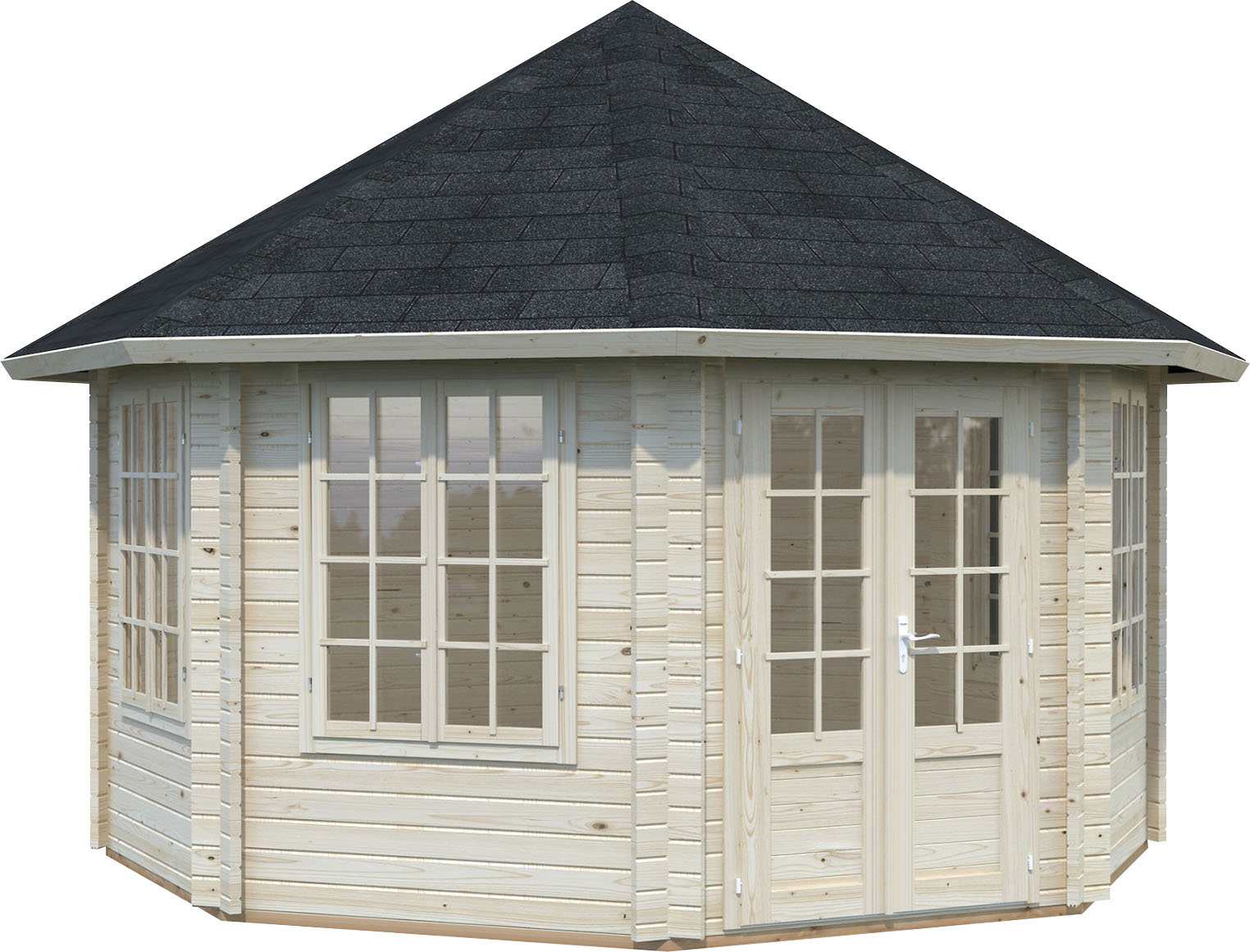 Palmako 1100000002199 "Pavillon Hanna" naturbelassen