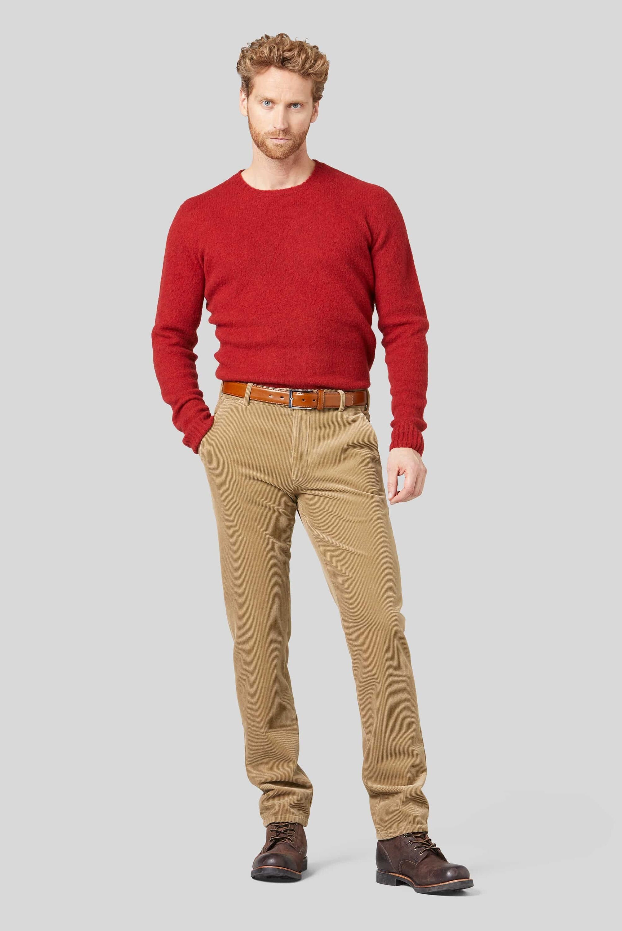 MEYER Chinos »Bonn«, Cordhose mit Stretch-Dehnbund