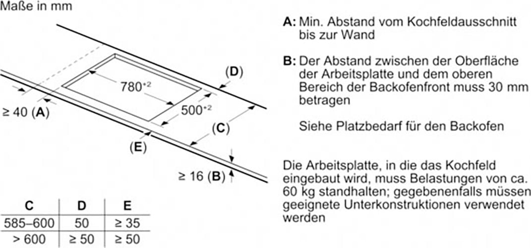 NEFF Flex-Induktions-Kochfeld von SCHOTT CERAN® »T68SHV4L0«, mit virtueller Twist Touch® Bedienung