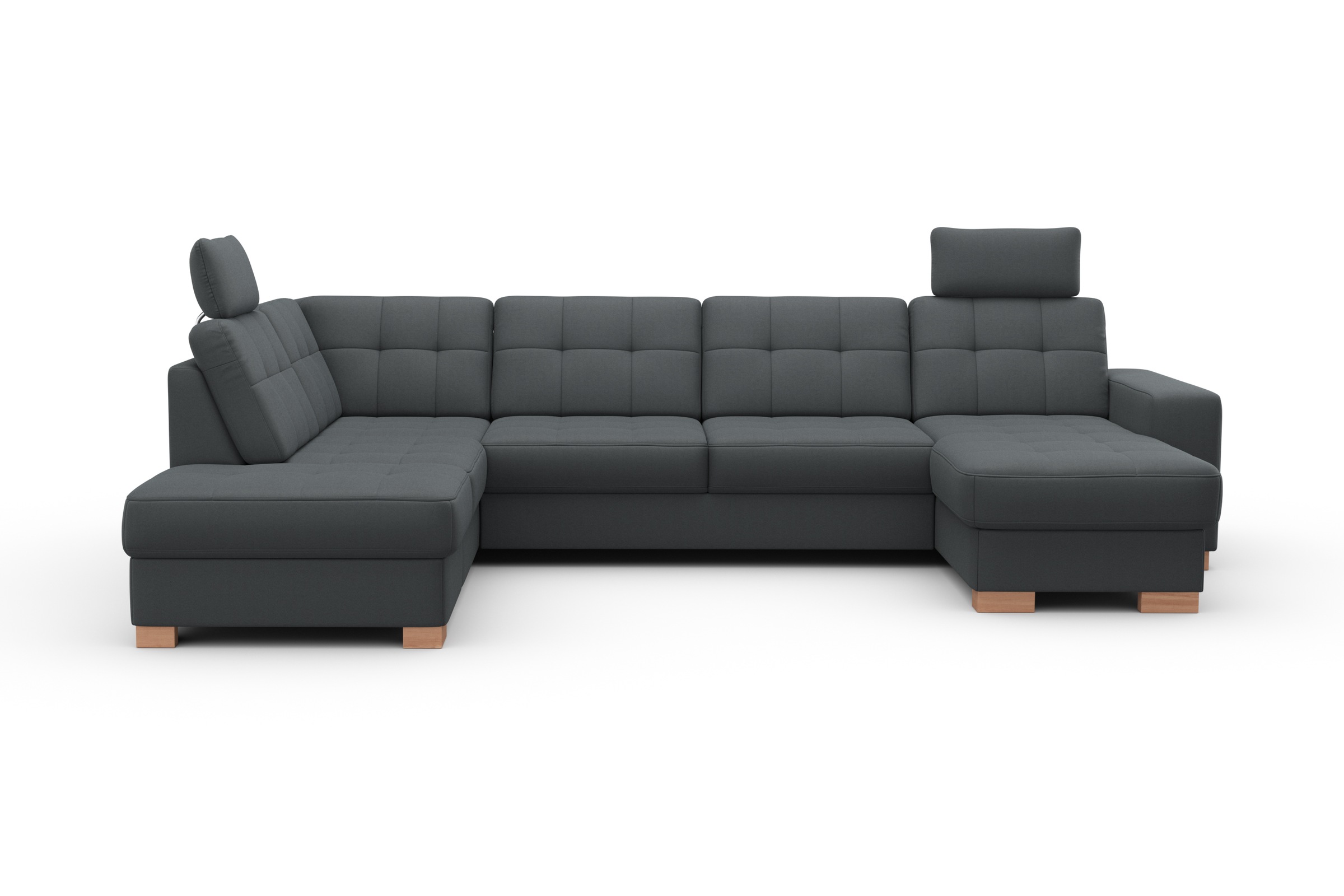 sit&more Wohnlandschaft »Quincy U-Form« wahlweise mit Bettfunktion und Bettkasten