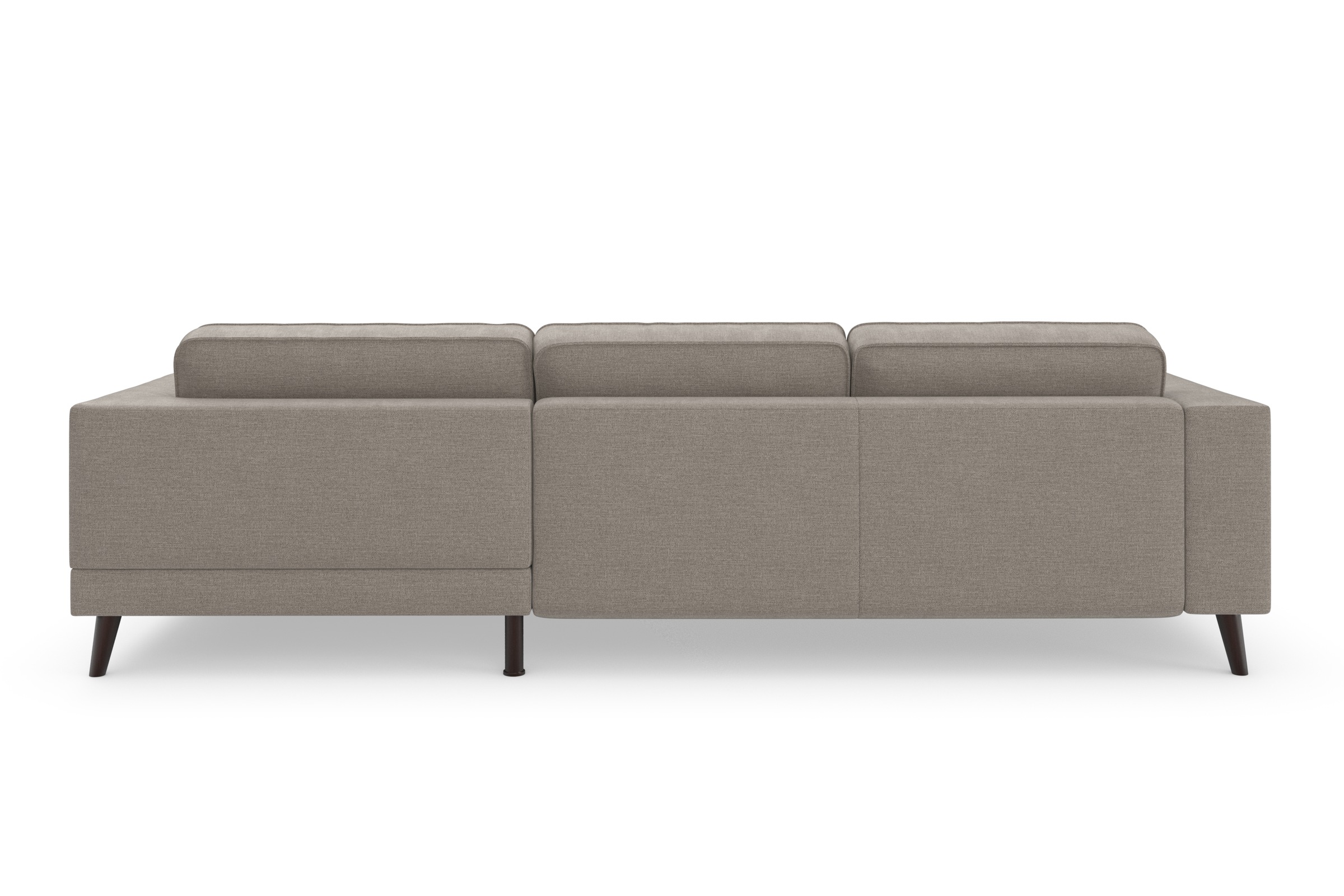 TRENDMANUFAKTUR Ecksofa »Lumber Jack, elegantes Designsofa, zeitlos modern, hoher Sitzkomfort«, wahlweise mit Bettfunktion u. Bettkasten, L-Form