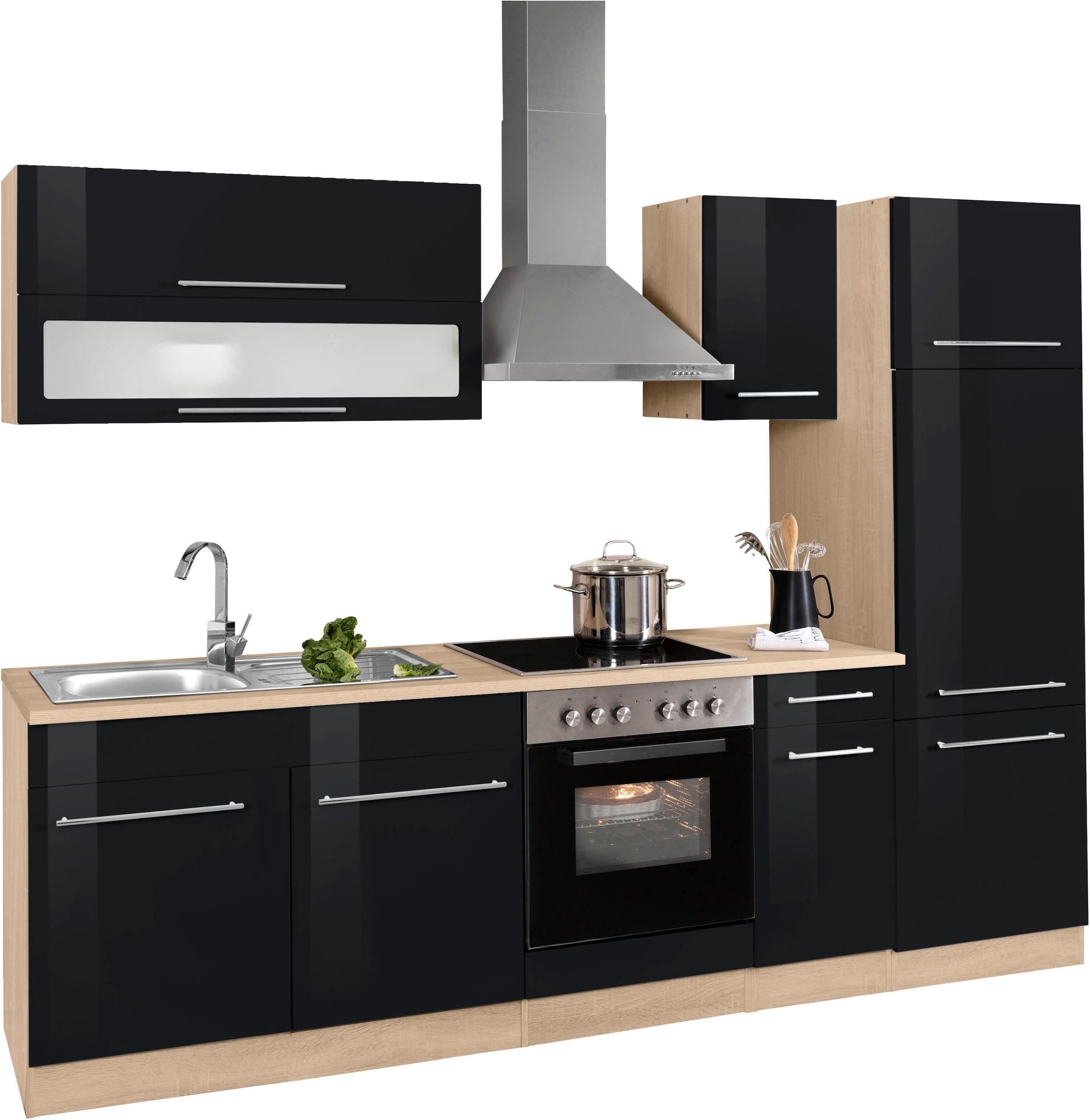 KOCHSTATION Küchenzeile »KS-Eton«, ohne E-Geräte, Breite 270 cm